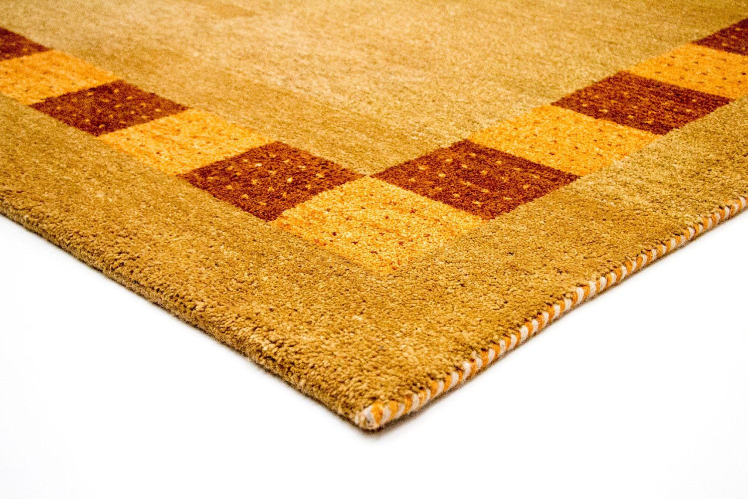 handgeknüpft Teppich morgenland »Gabbeh rechteckig, handgeknüpft mehrfarbig«, BAUR Wollteppich |