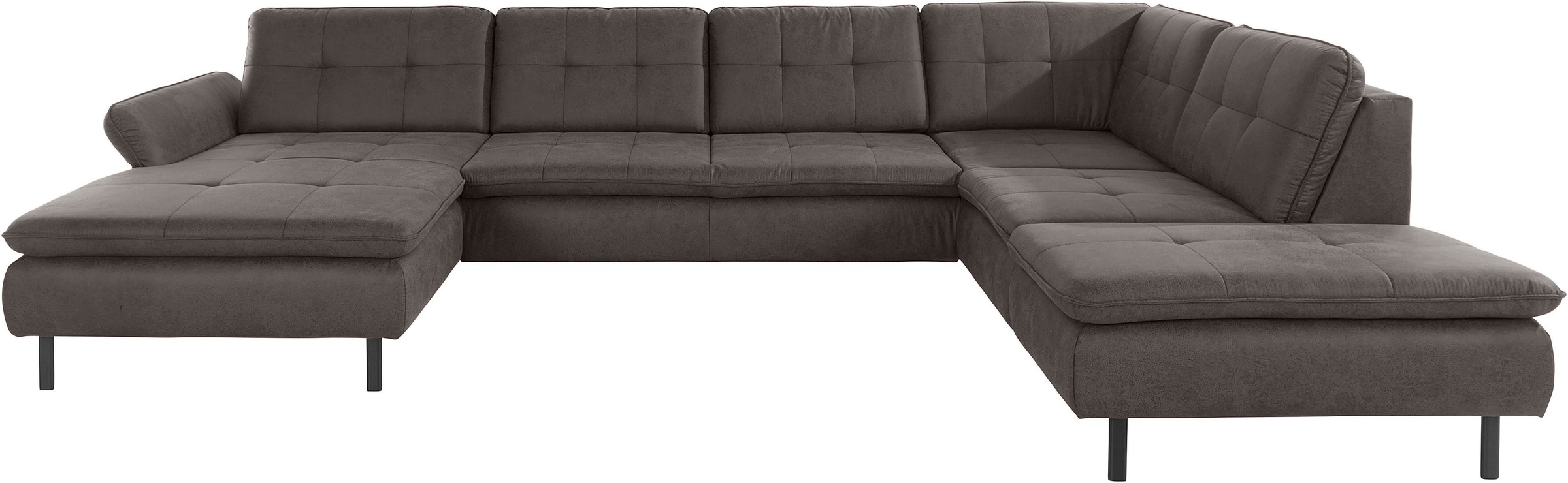 Home affaire "Birkholm U-Form" Armlehnverstellung, auch in Easy Clean Bezug günstig online kaufen