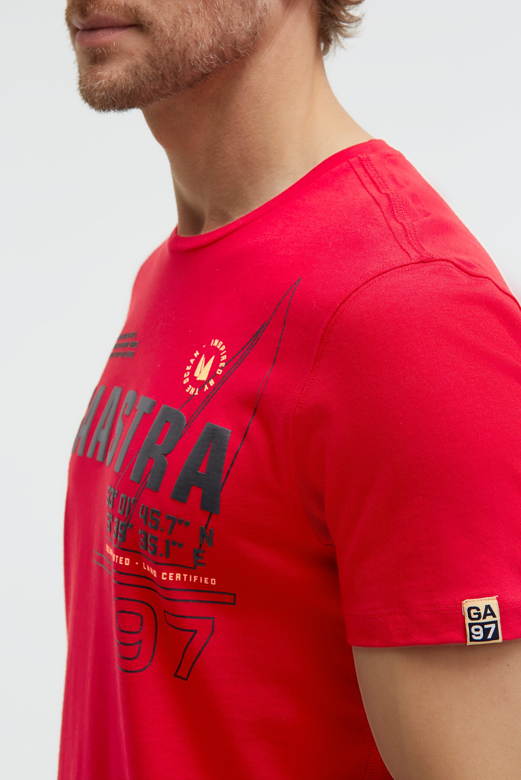 Gaastra Rundhalsshirt aus Baumwolle