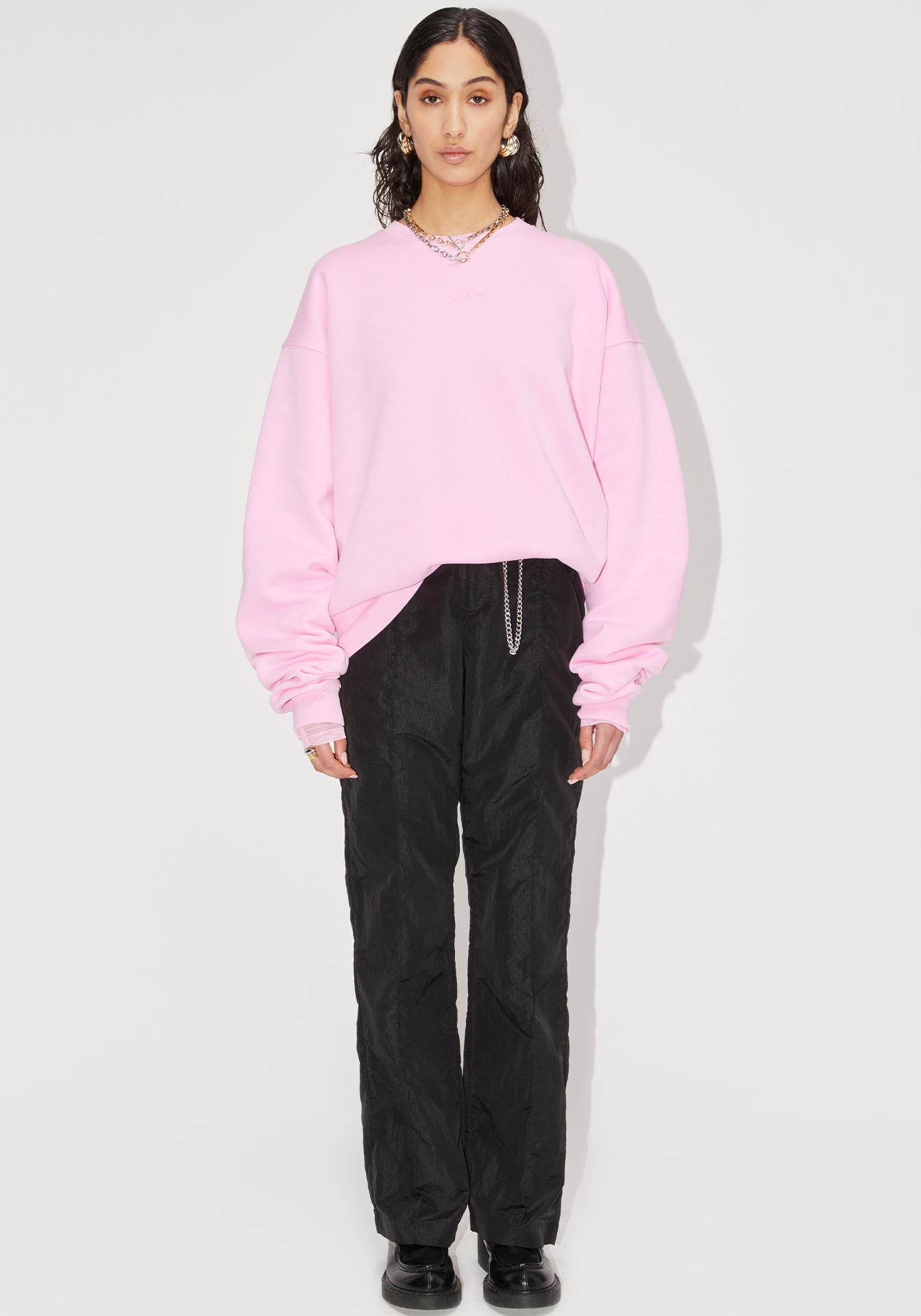 LeGer Sweatshirt »Indra, LeGer by Lena Gercke«, Rundhals, lockere Passform