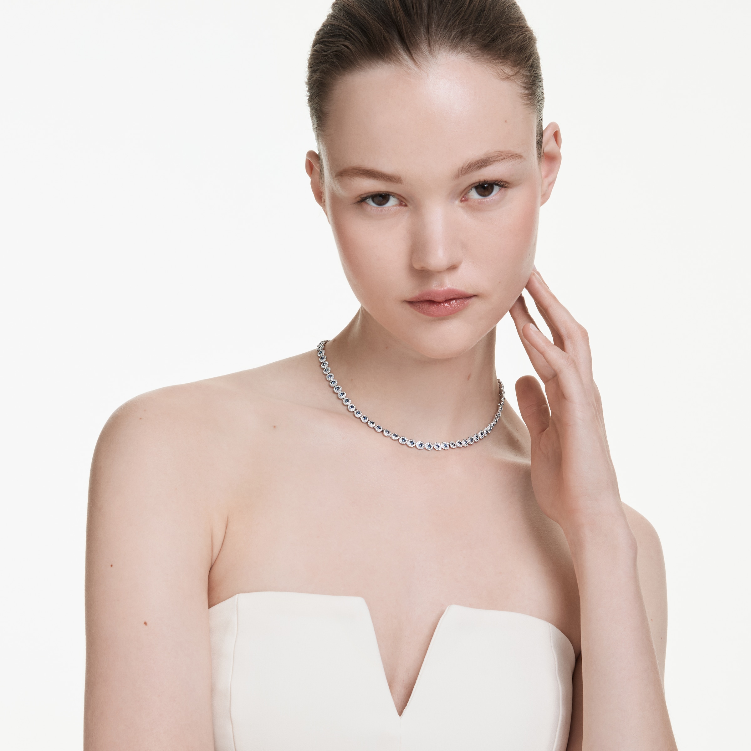 Swarovski Collier »Schmuck Geschenk Una Halskette«, mit Swarovski® Kristall