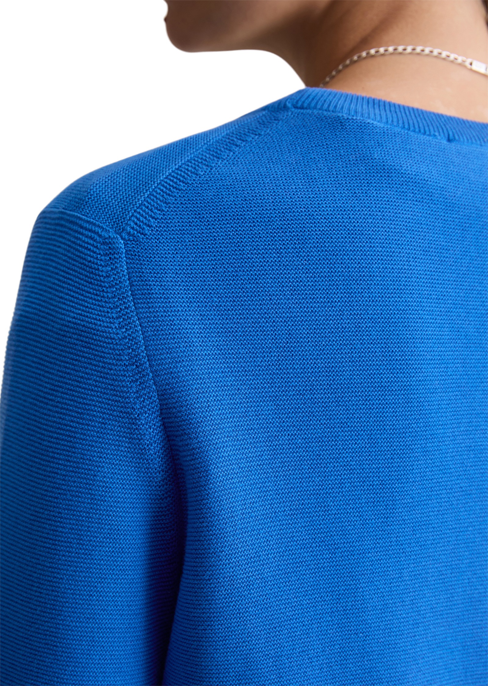 Marc O'Polo DENIM Strickpullover »aus reinem Organic Cotton«