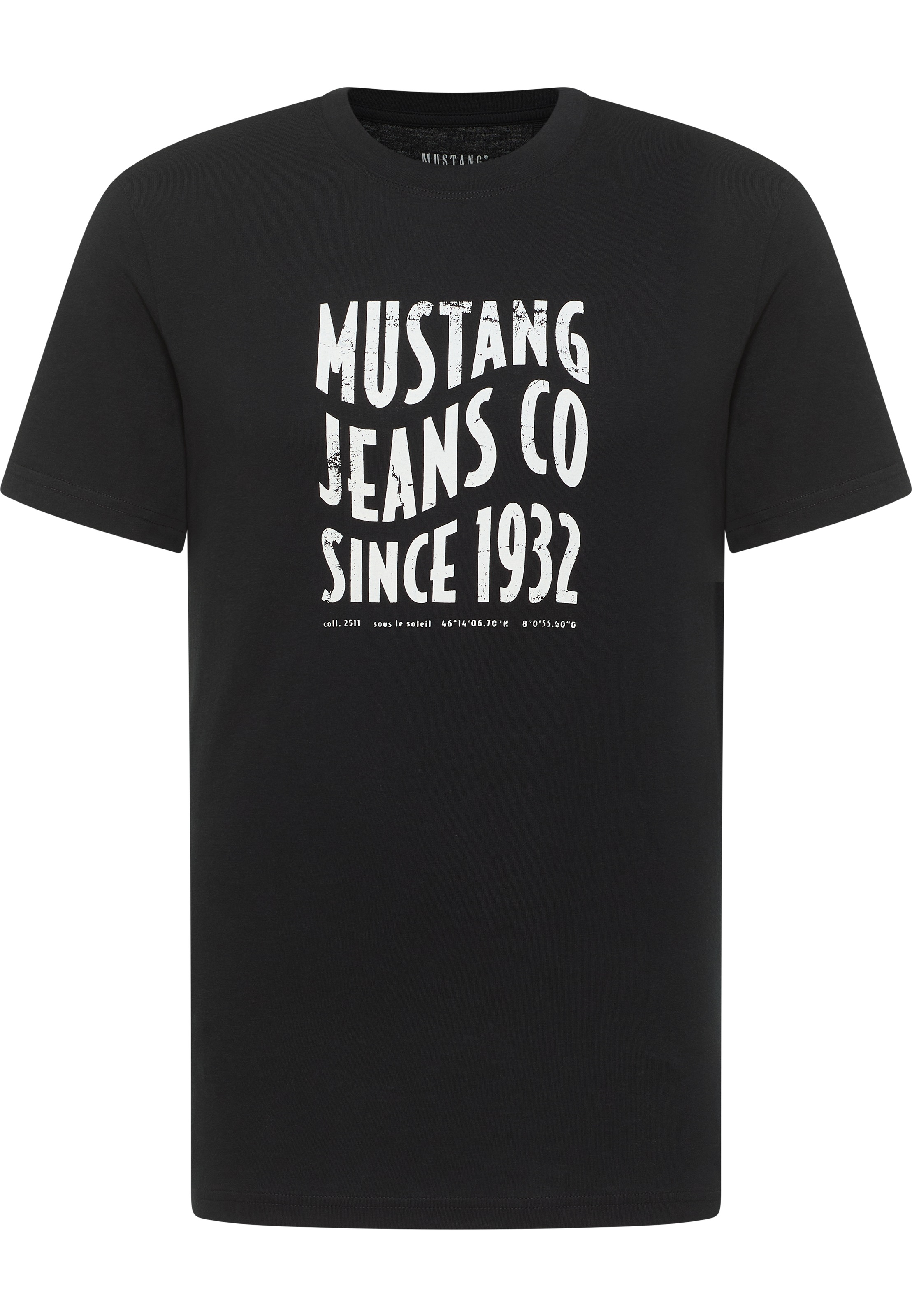 MUSTANG Kurzarmshirt »Style Austin«, mit Logo-Print