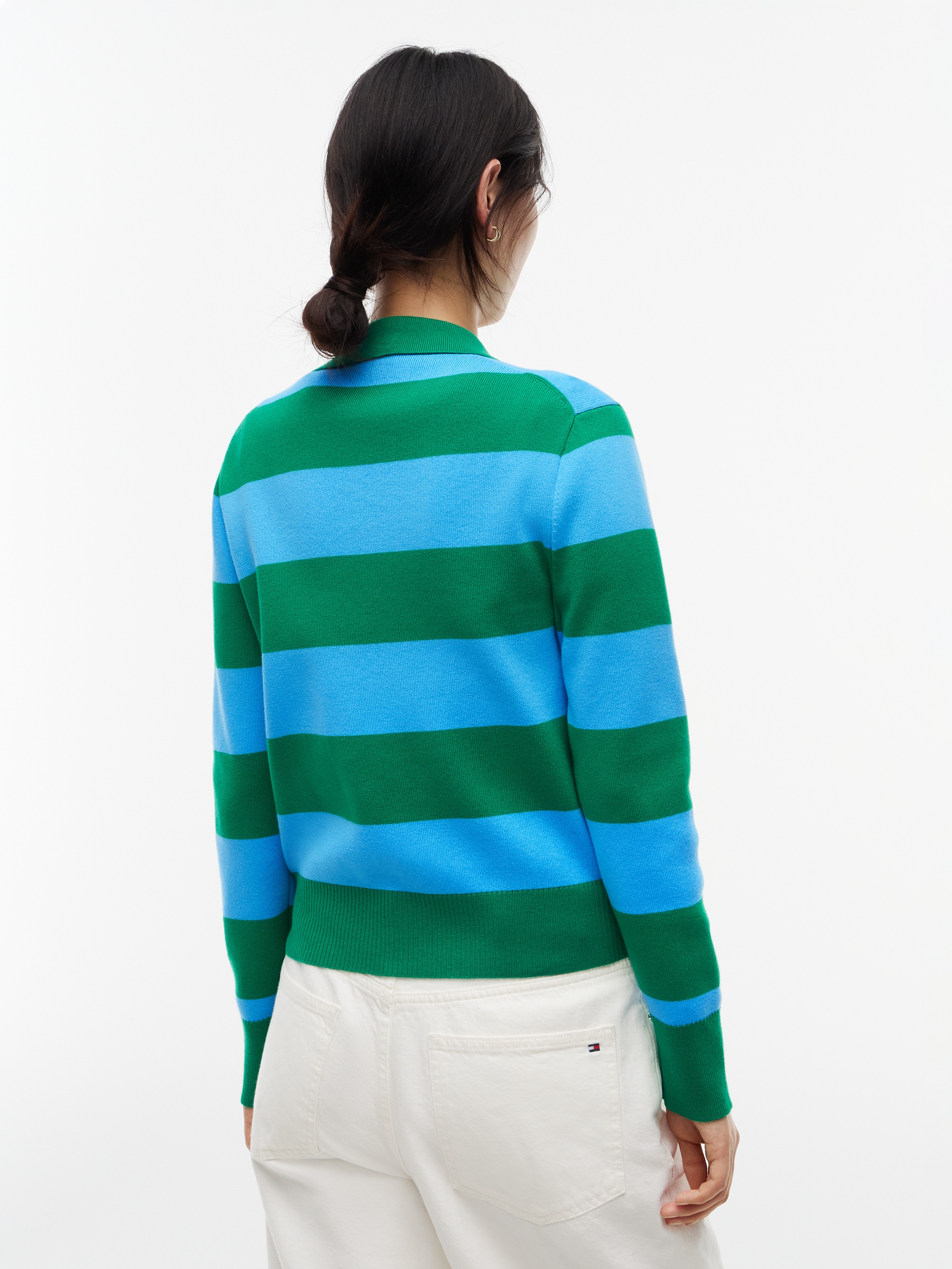 Tommy Hilfiger Strickjacke »COTTON FULL NEEDLE REG JACKET« Baumwollmischung