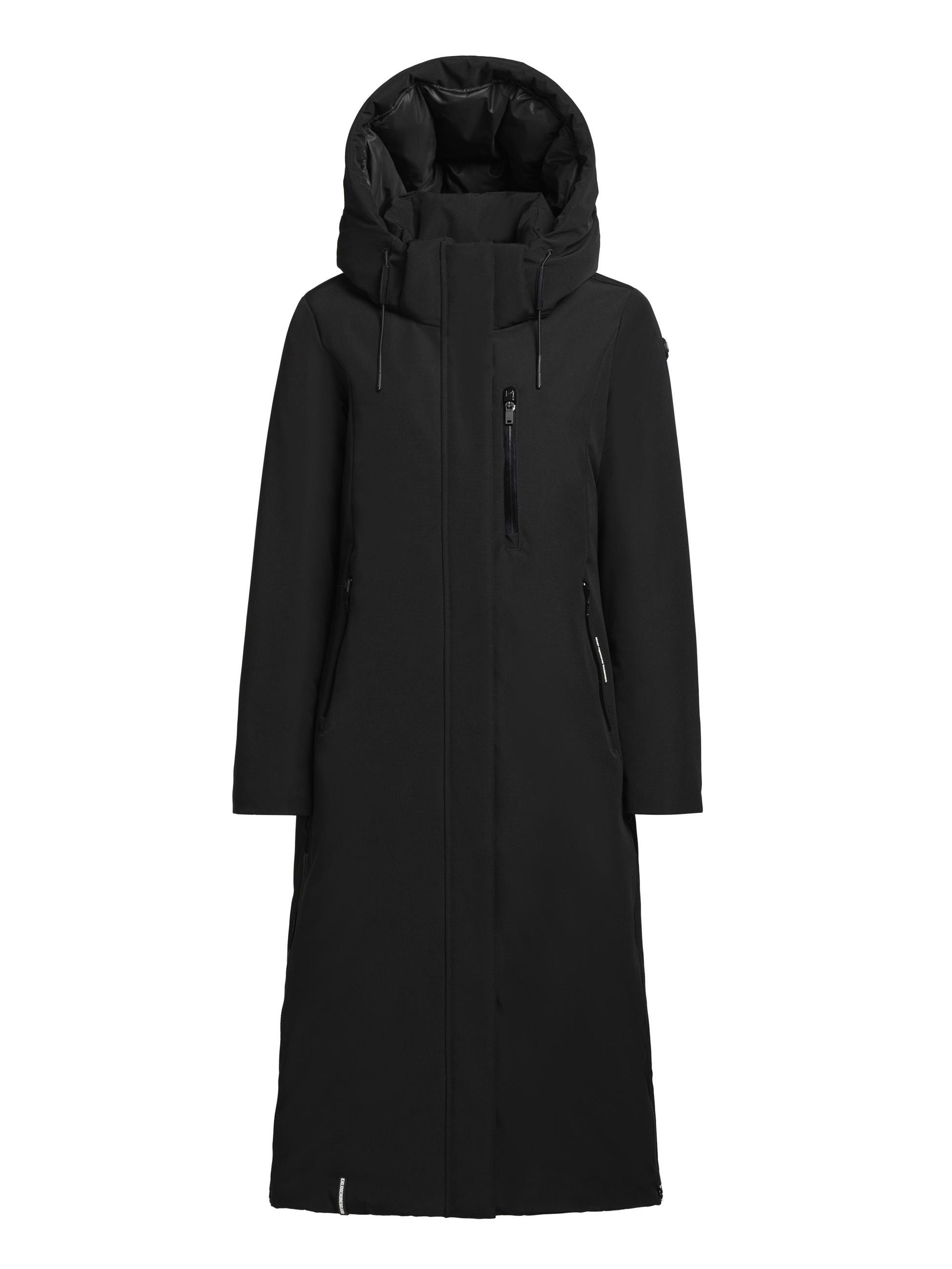 khujo Wintermantel »Lofi2«, Langer Damen Winterparka mit Kapuze