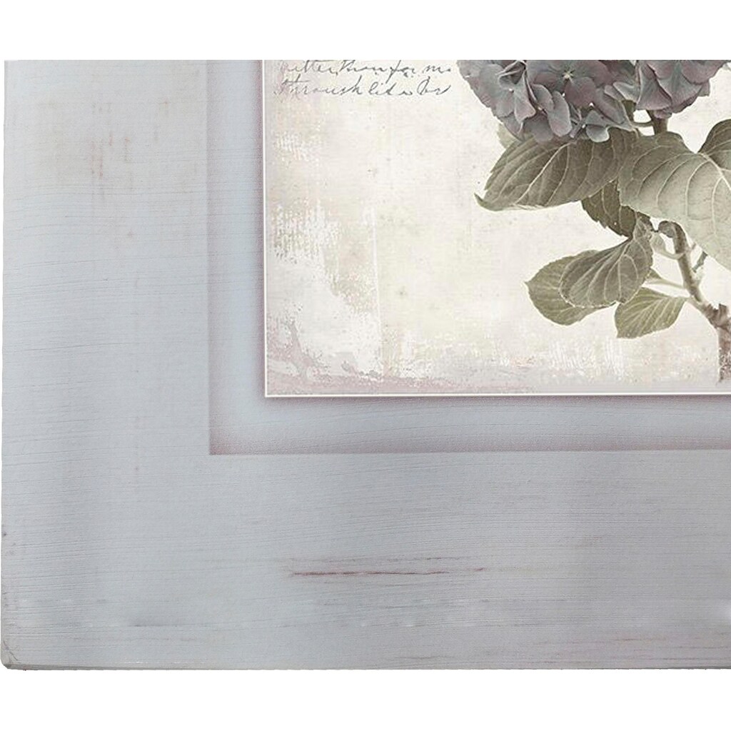 Home affaire Holzbild »Lila Blume«