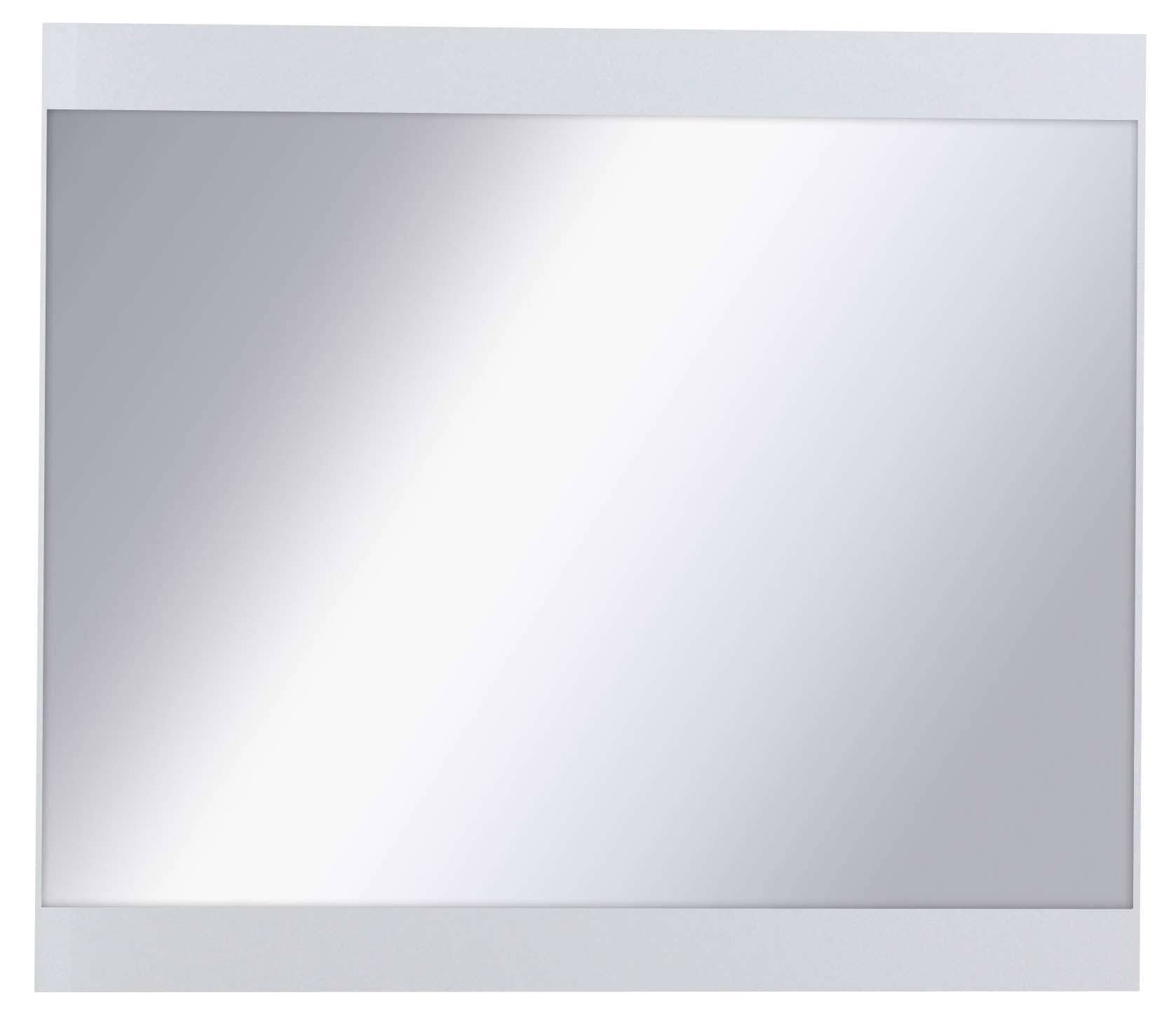 Home affaire Wandspiegel "LANDERY Wandspiegel mit Rahmen, weiß hochglänzend günstig online kaufen