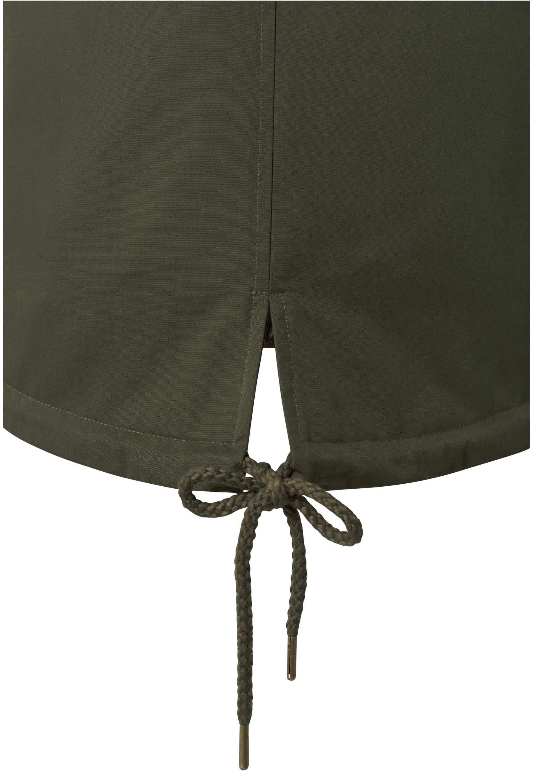 URBAN CLASSICS Parka »Urban Classics Damen Ladies Peached Teddy Lined Parka«, (1 St.), mit Kapuze