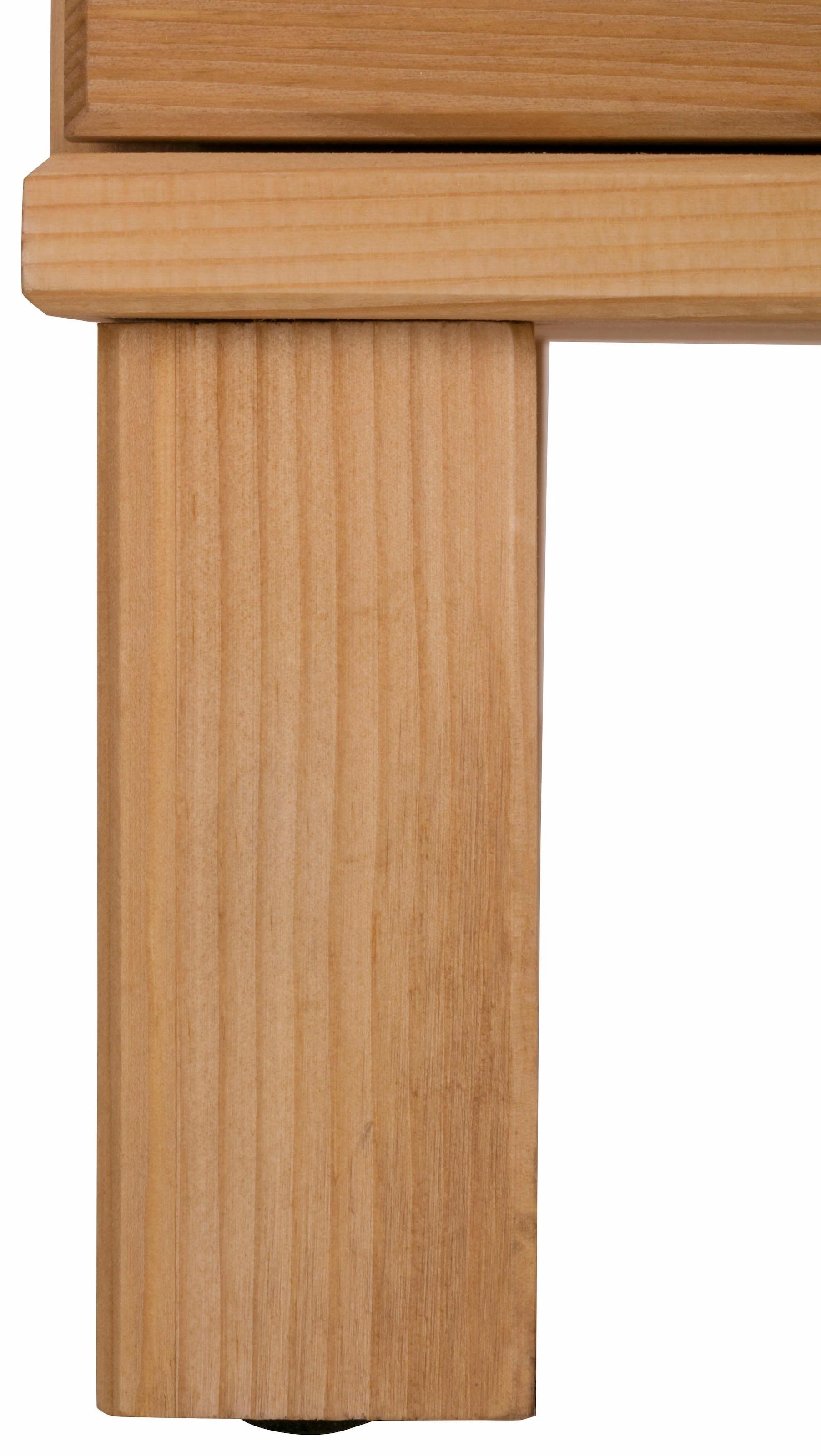 Breite verstellbarer affaire cm, BAUR Home Unterschrank »Josie«, aus 30,5 Massivholz, Einlegeboden | kaufen