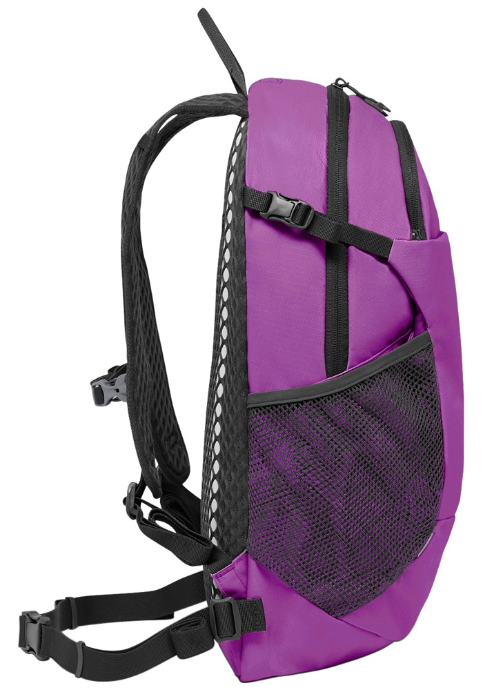 Daypack JACK WOLFSKIN "VELOCITY 20", freesia, Rucksäcke, onesize, Obermaterial: 100% Polyester 3