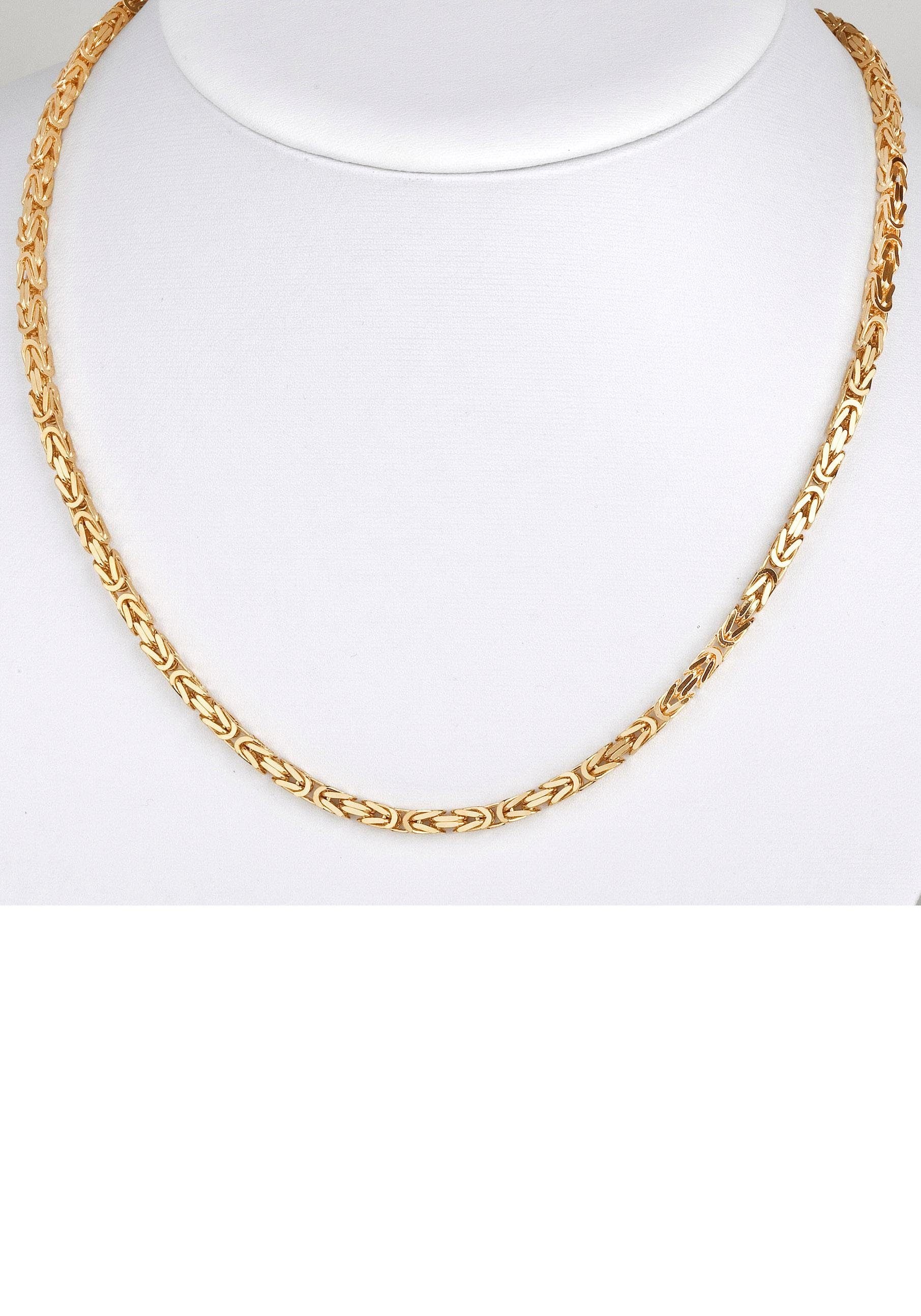 Firetti Collier »Schmuck Geschenk Gold 585 Halsschmuck Halskette Goldkette Königskette«, Made in Germany