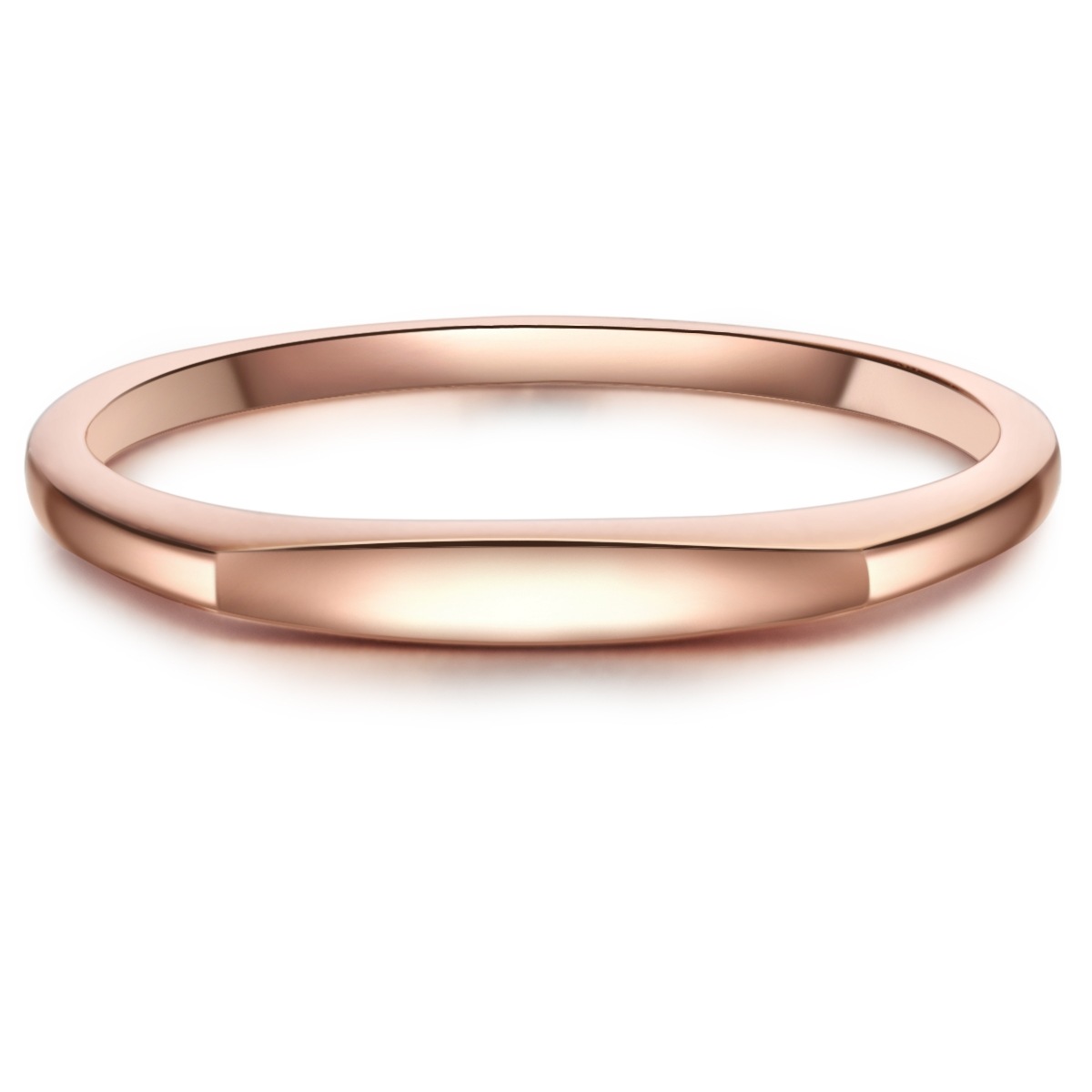 GLANZSTÜCKE MÜNCHEN GSM303 Signet Ring Rose Gold 56