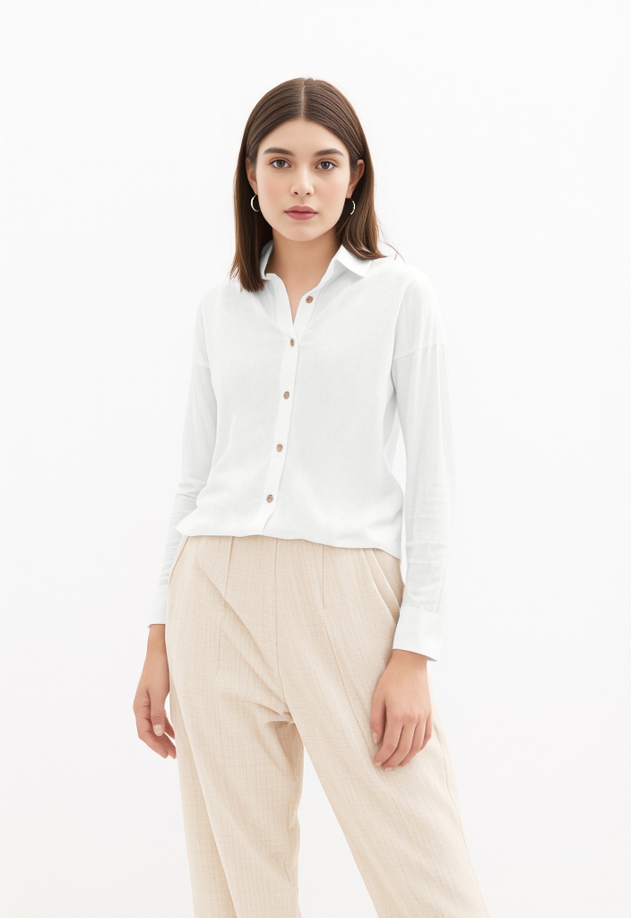 Vero Moda Langarmbluse »VMNORA LS OVERSIZE SHIRT WVN GA NOOS«
