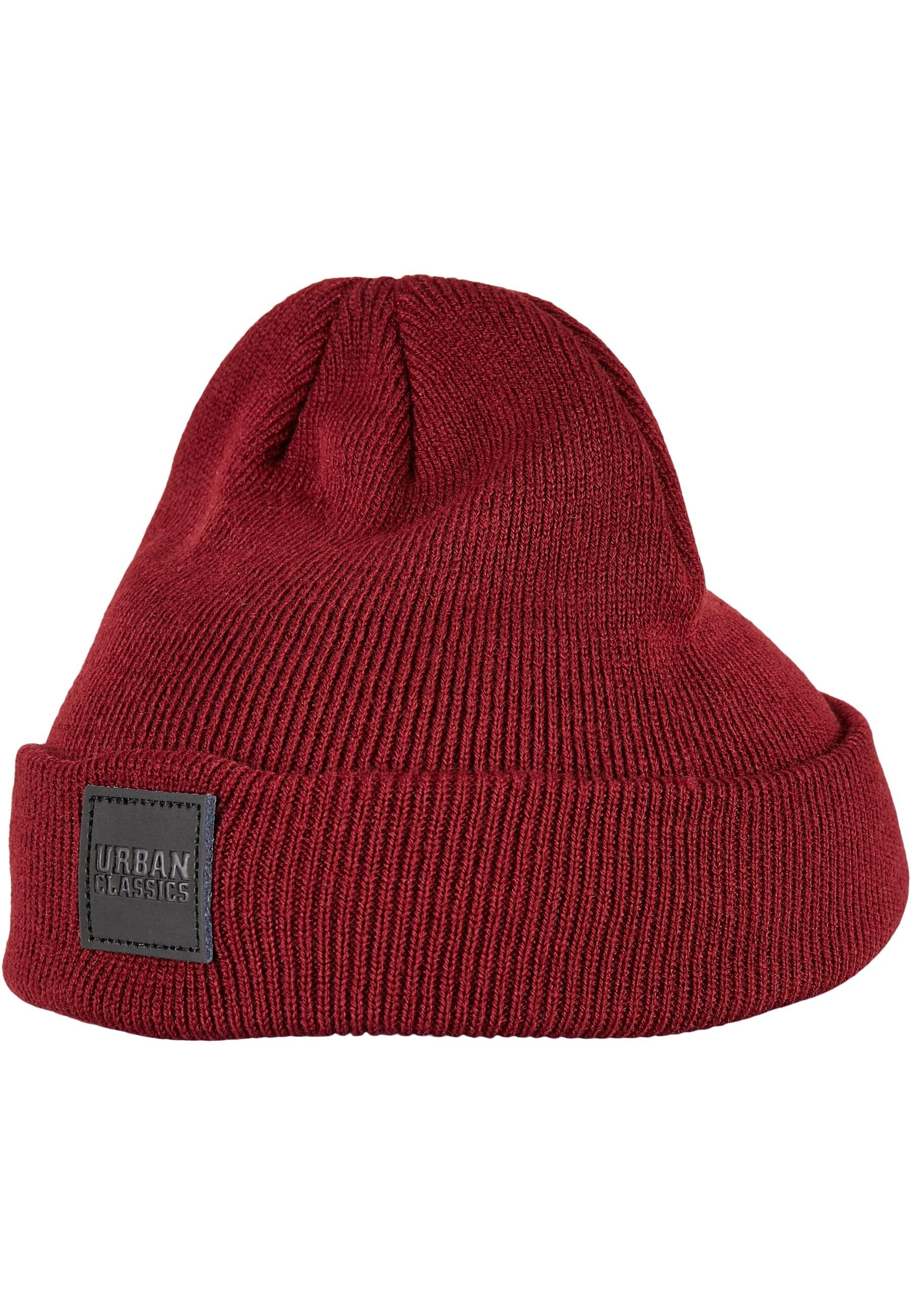 URBAN CLASSICS Beanie »Urban Classics Damen Logopatch Beanie Kids 2-Pack«, (1 St.)