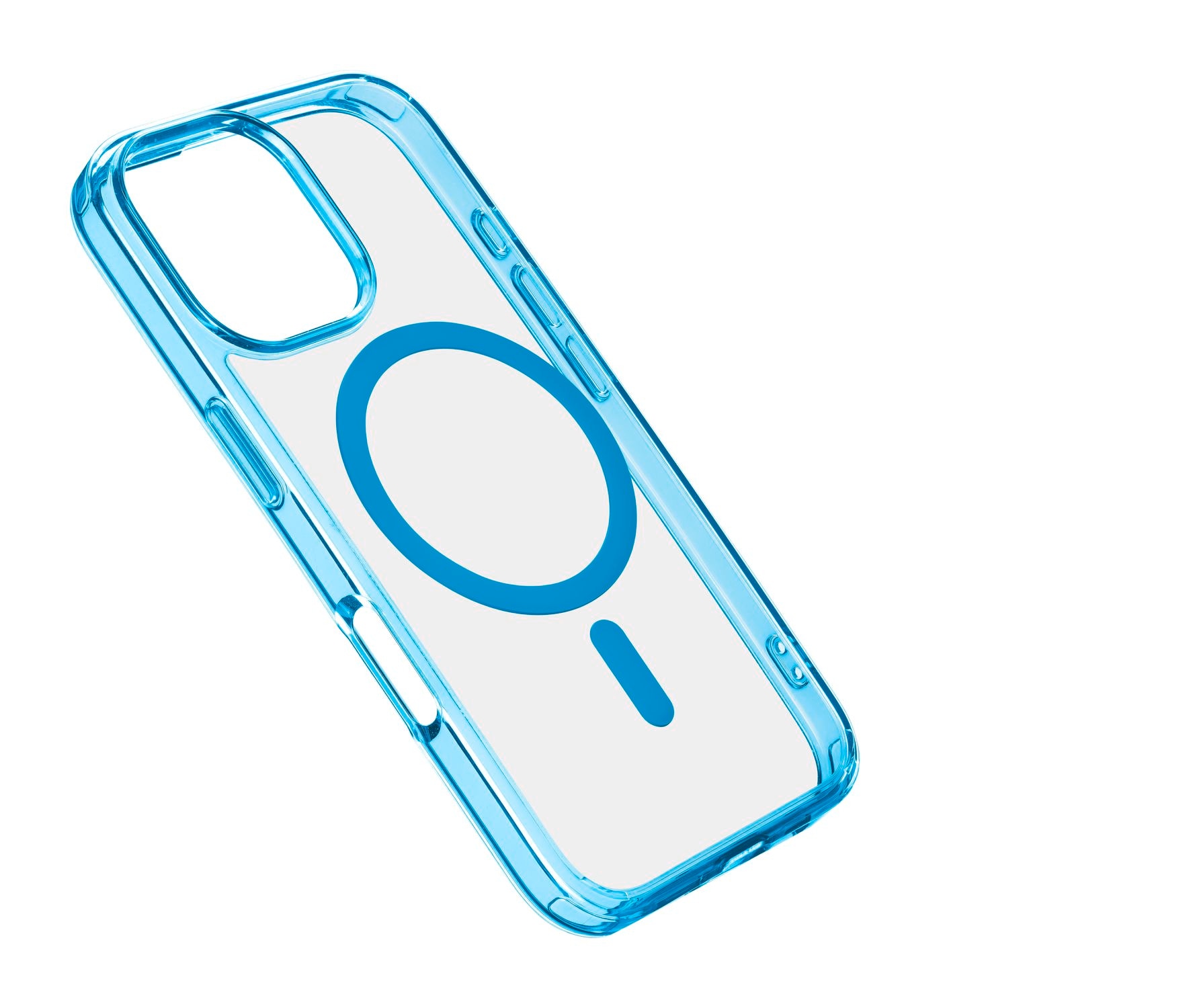 Cellularline Handyhülle »Iconic MAG MagSafe Case für Apple iPhone 16 Pro«, Backcover, Schutzhülle, Handyschutzhülle, Case, Schutzcase, stoßfest