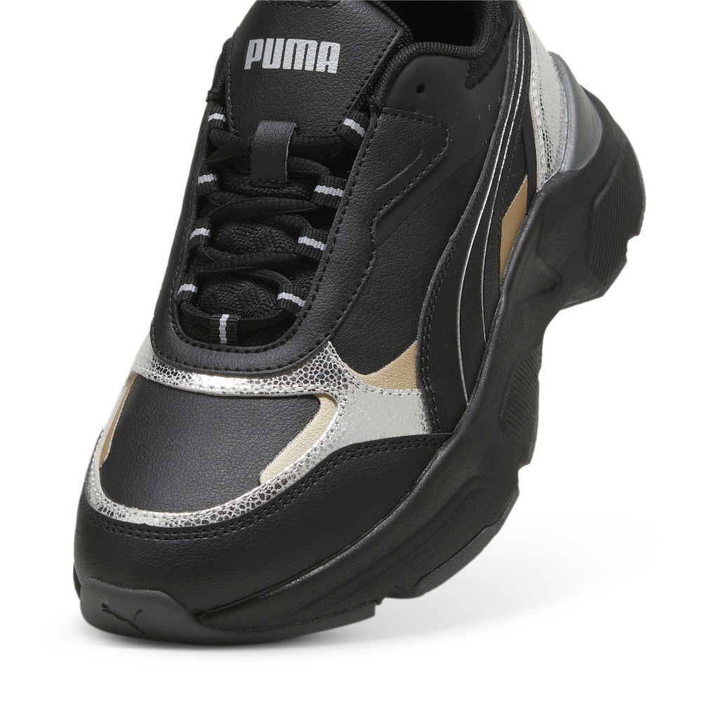 PUMA Sneaker »Cassia Metallic Shine Sneakers Damen«