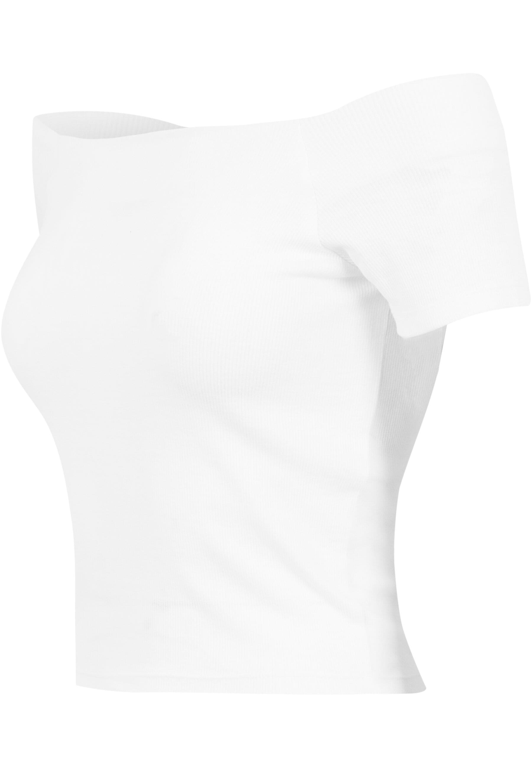Thumbnail - URBAN CLASSICS T-Shirt "Urban Classics Damen Ladies Off Shoulder Rib Tee", (1 tlg.)