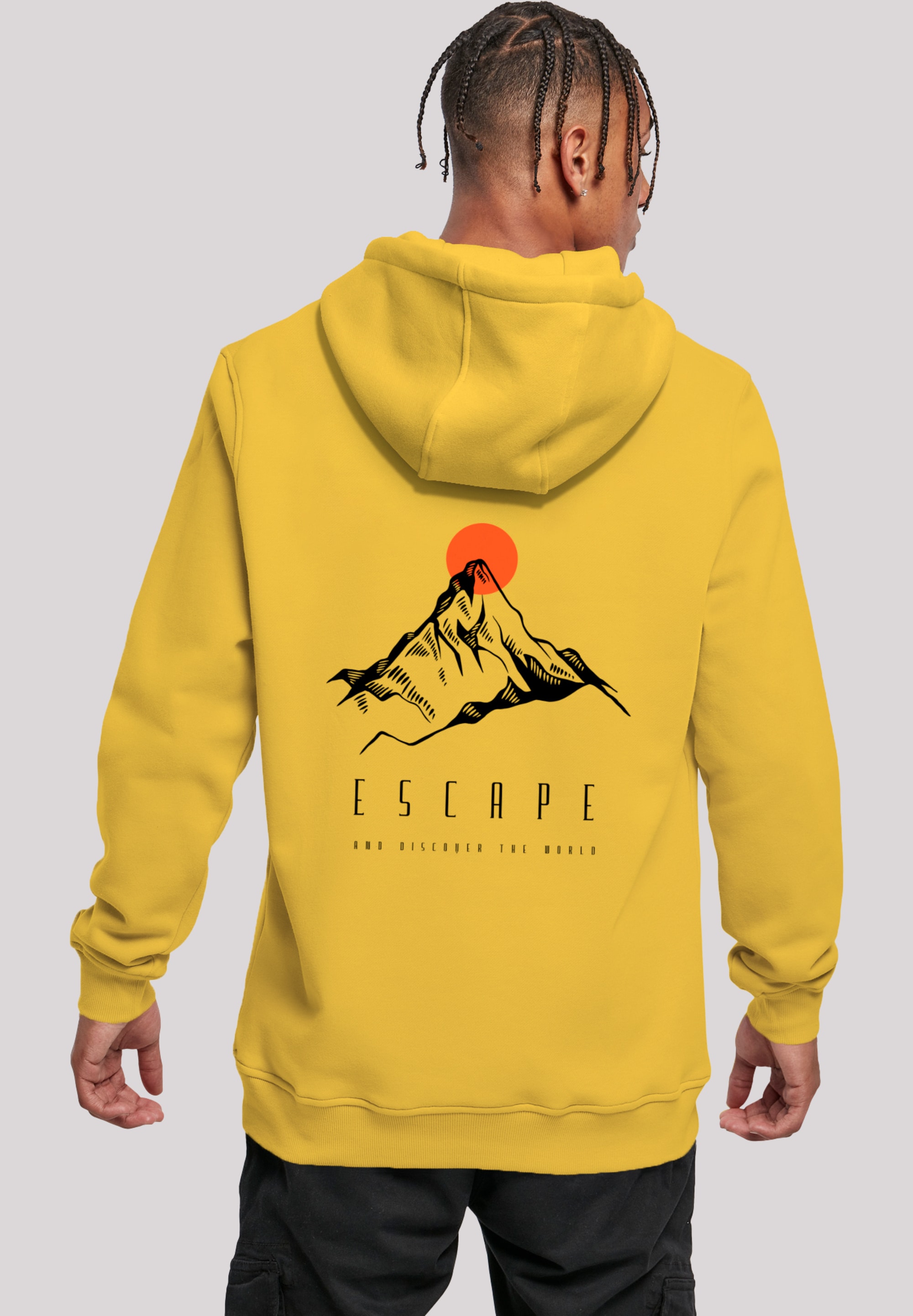 F4NT4STIC Kapuzenpullover "Escape Discover the World Mountain", Premium Qua günstig online kaufen