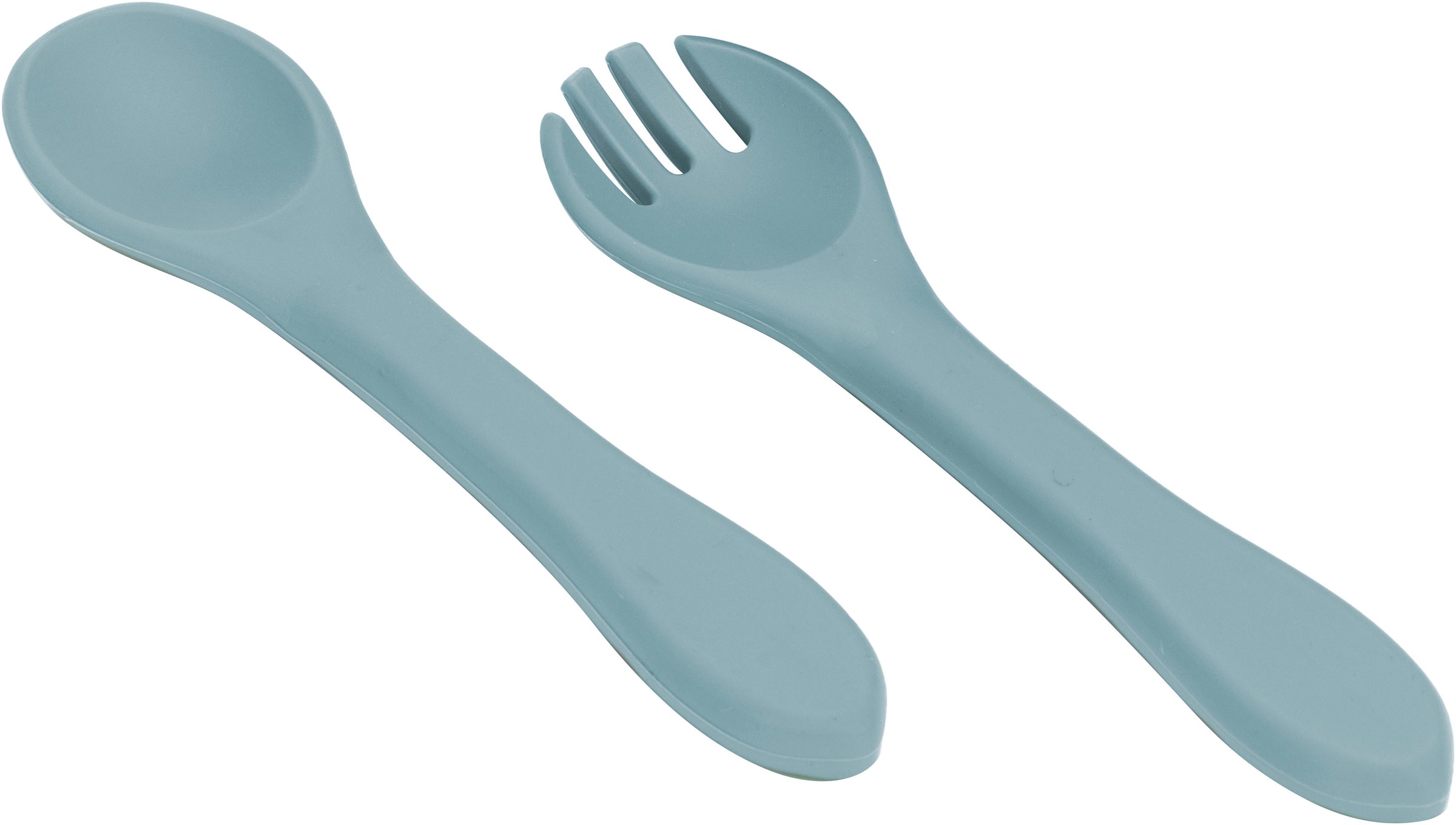 Fillikid Kindergeschirr-Set »Silikonset«, (Set, 4 tlg.), inkluisve Lätzchen
