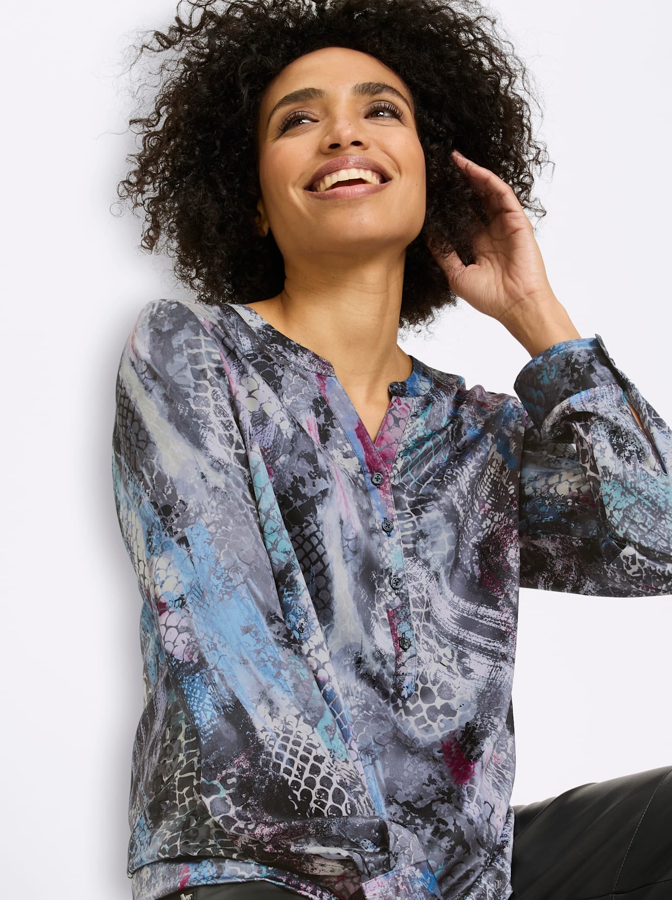 heine Druckbluse