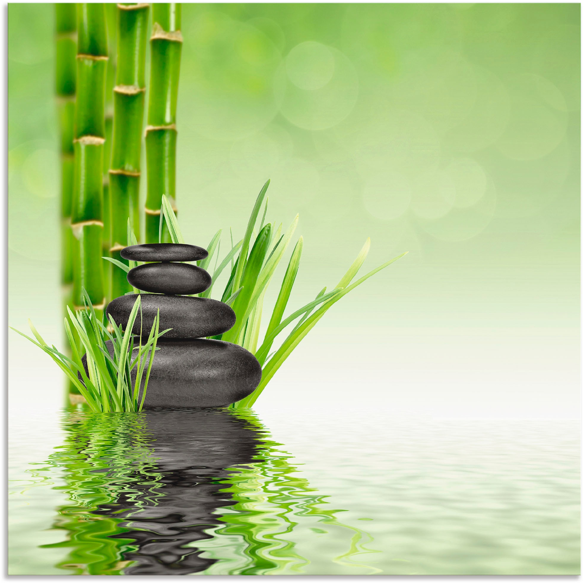 Artland "Spa Steine" Spa 1 Stk. tlg. als Alubild, Leinwandbild, Poster in v günstig online kaufen