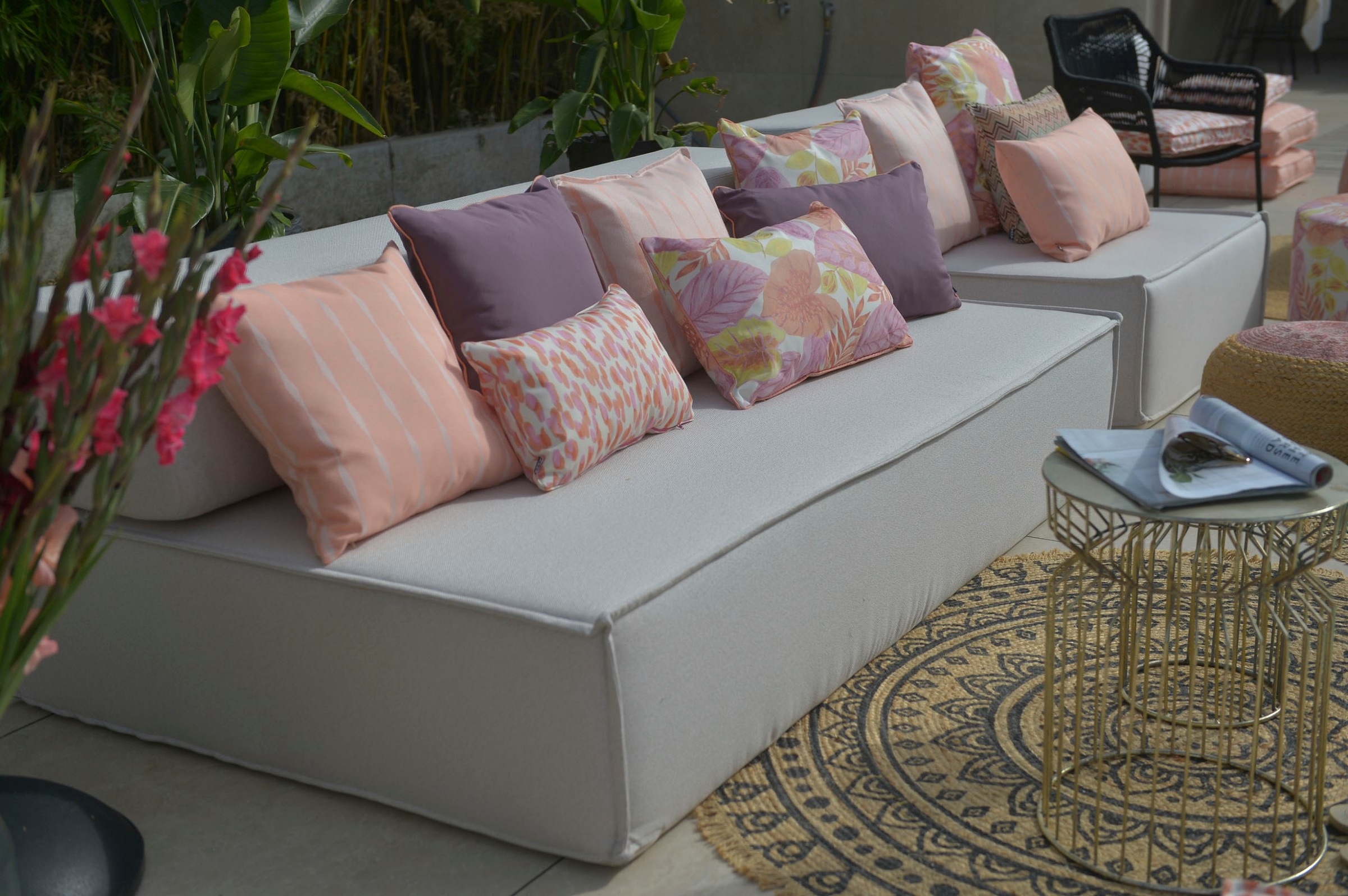 H.O.C.K. Dekokissen "Sally" Kissenhülle mit Füllung, 1 Stück günstig online kaufen