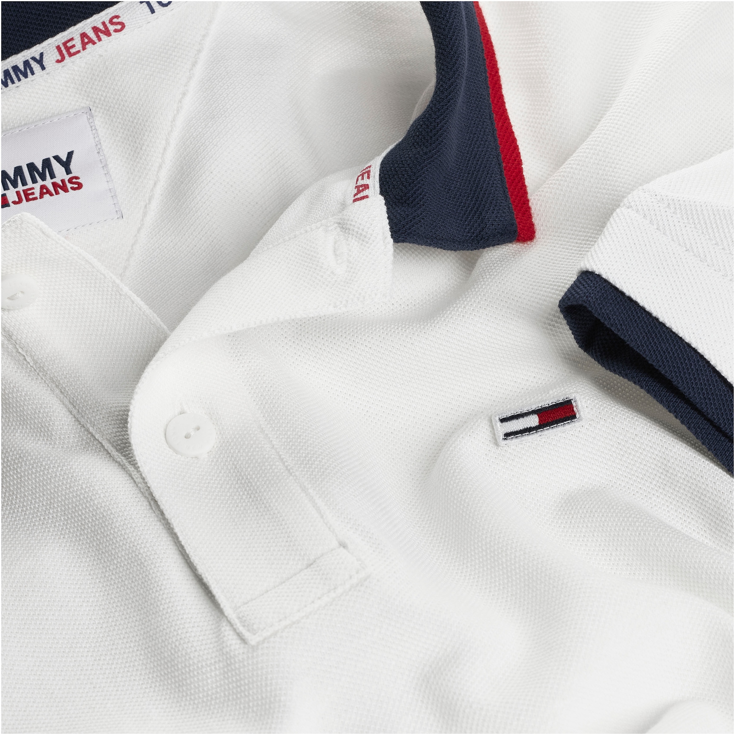 Tommy Jeans Poloshirt »TJM REG FLAG NECK POLO«