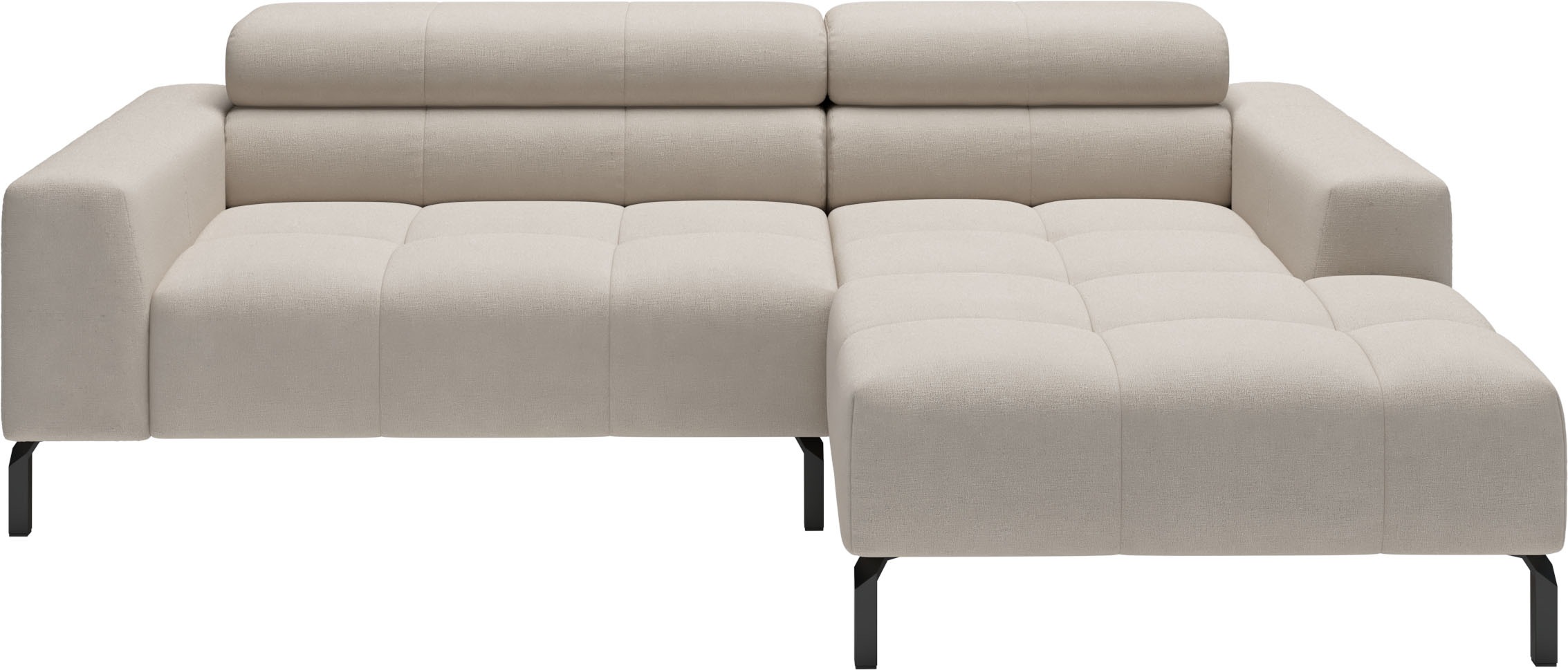 Home affaire Ecksofa "Ecksofa Claya, L-Form, Kopfteilverstellung, Breite 22 günstig online kaufen