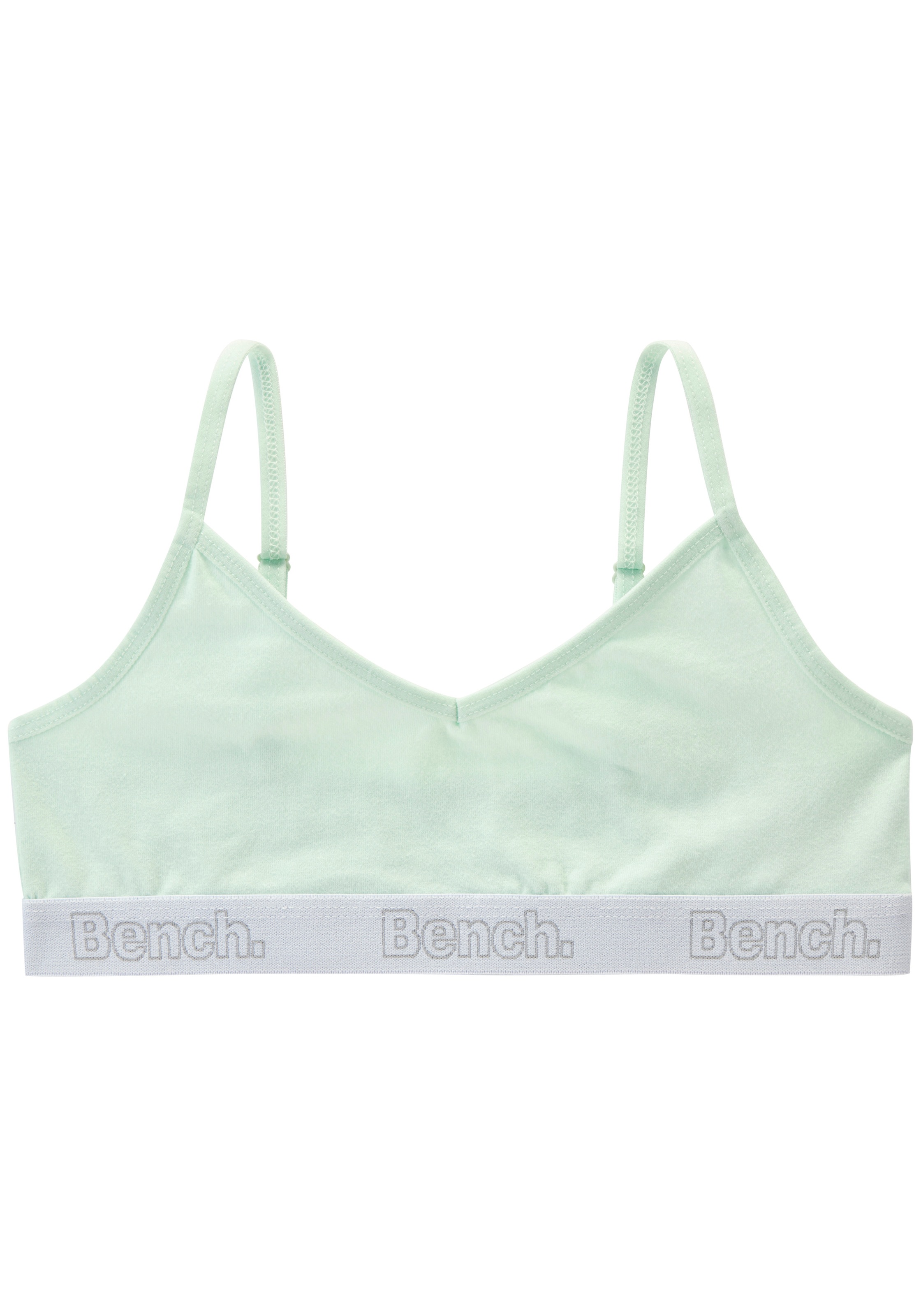 Bench. Bustier Packung, 2 tlg. mit weichem Logo-Bündchen