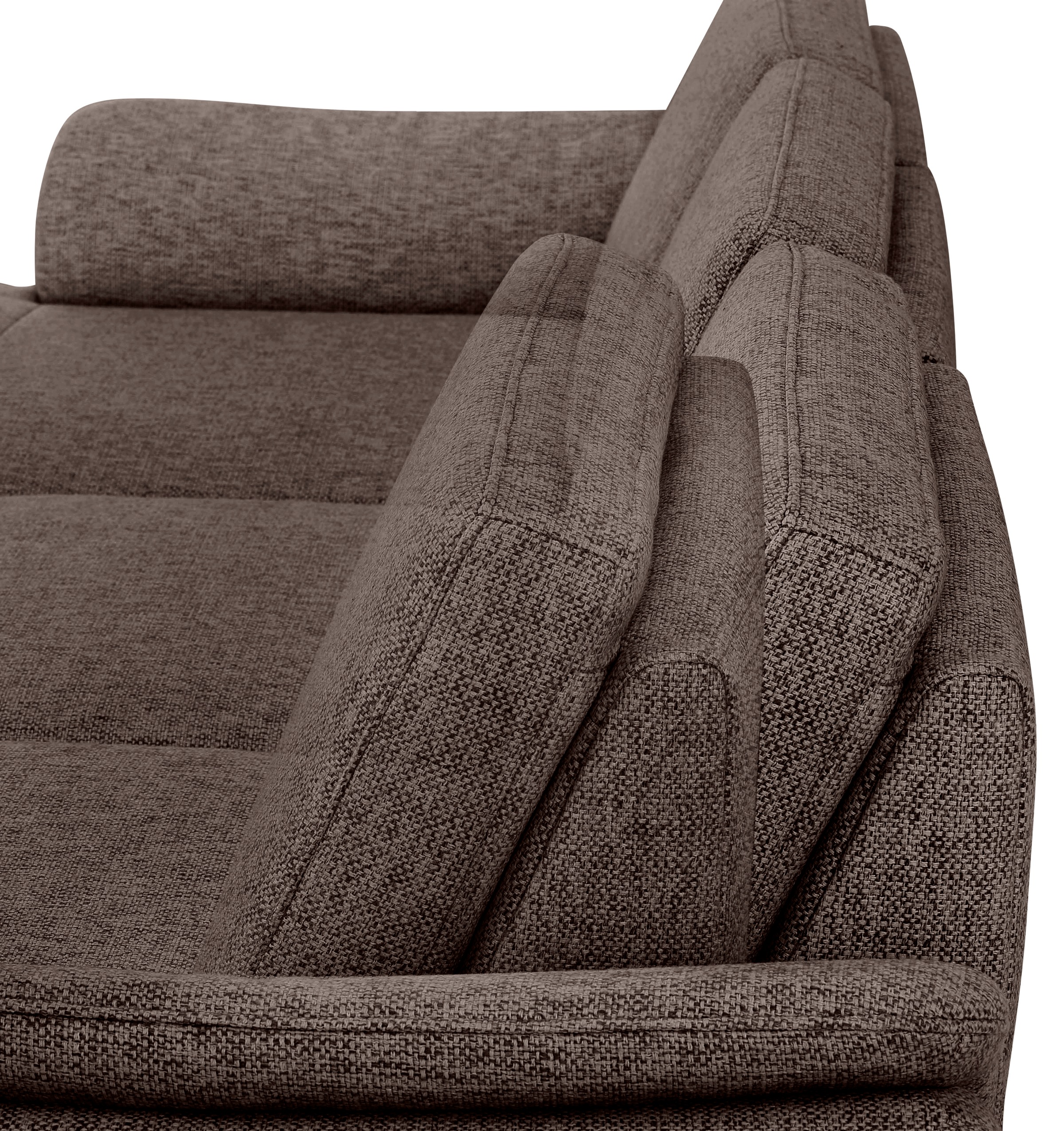 Home affaire Ecksofa »Palace L-Form«, incl. Sitztiefenverstellung, wahlweise mit Bettfunktion und Stauraum