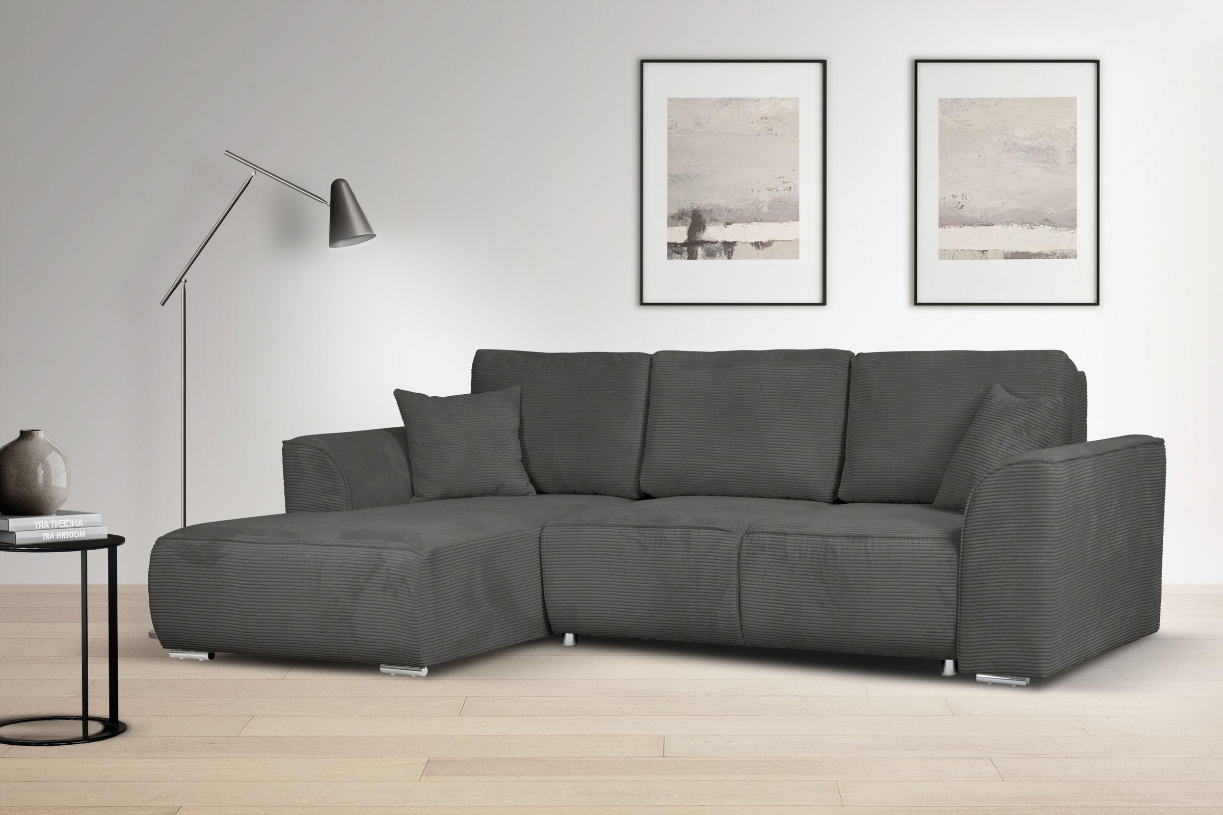 OTTO home "BEATRICE optionale Schlafsofa mit Bettkasten, B/T/H: 265/170/86 günstig online kaufen