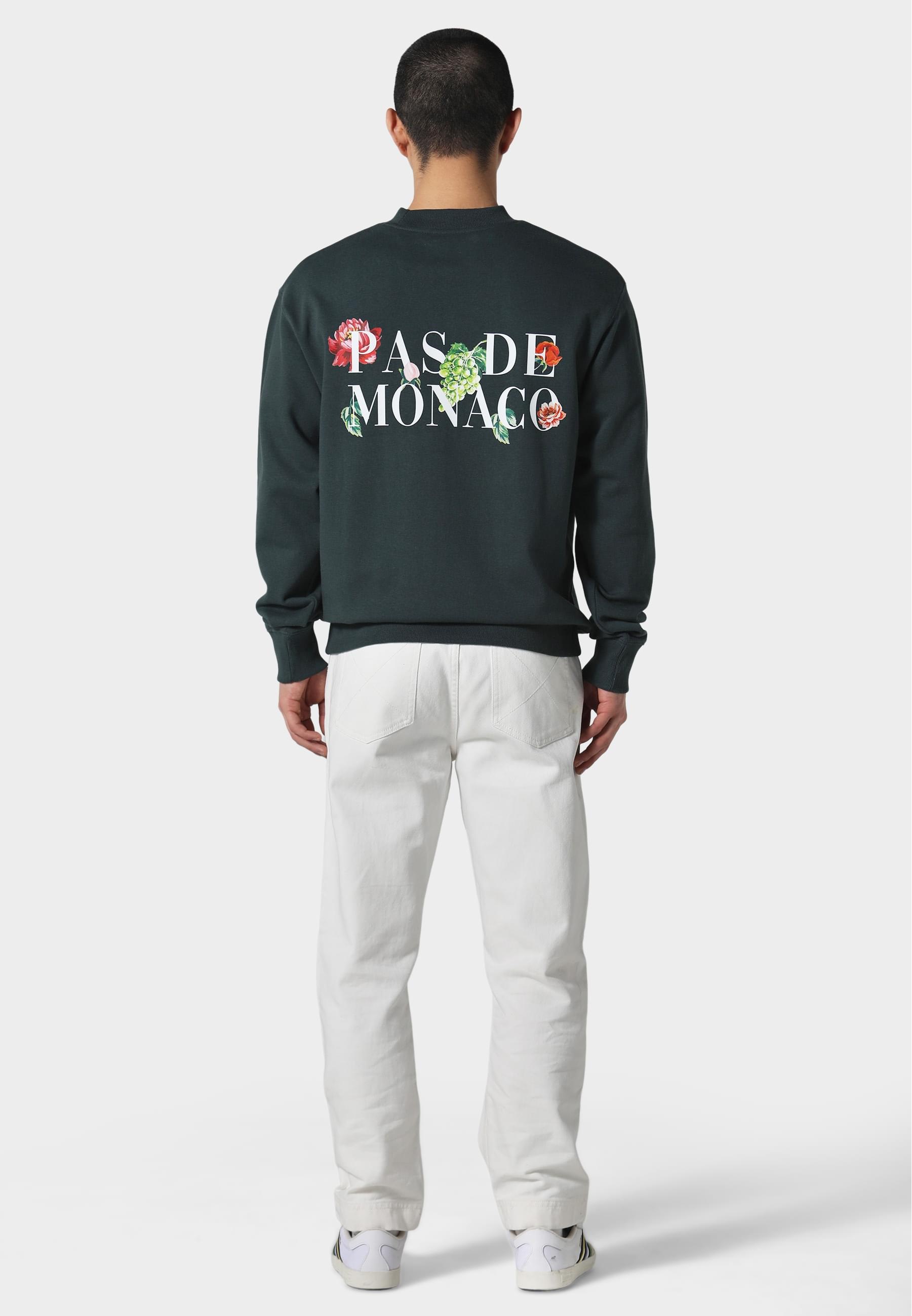 Pas De Monaco Rundhalspullover »Pas De Monaco FLORALE-S SWEATSHIRT«, (1 tlg.)