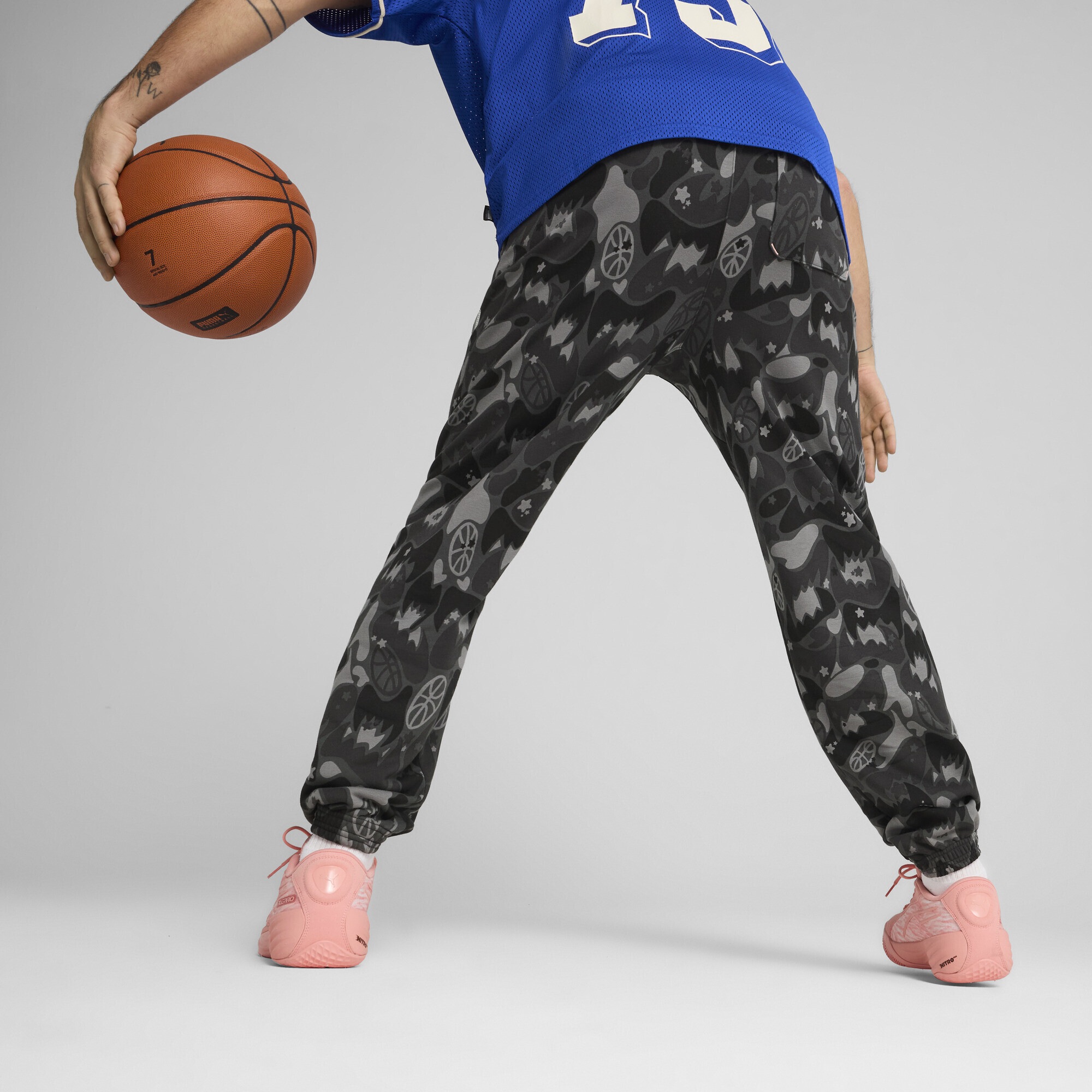 PUMA Sporthose »Dress Code Camo Basketball-Jogginghose Herren«