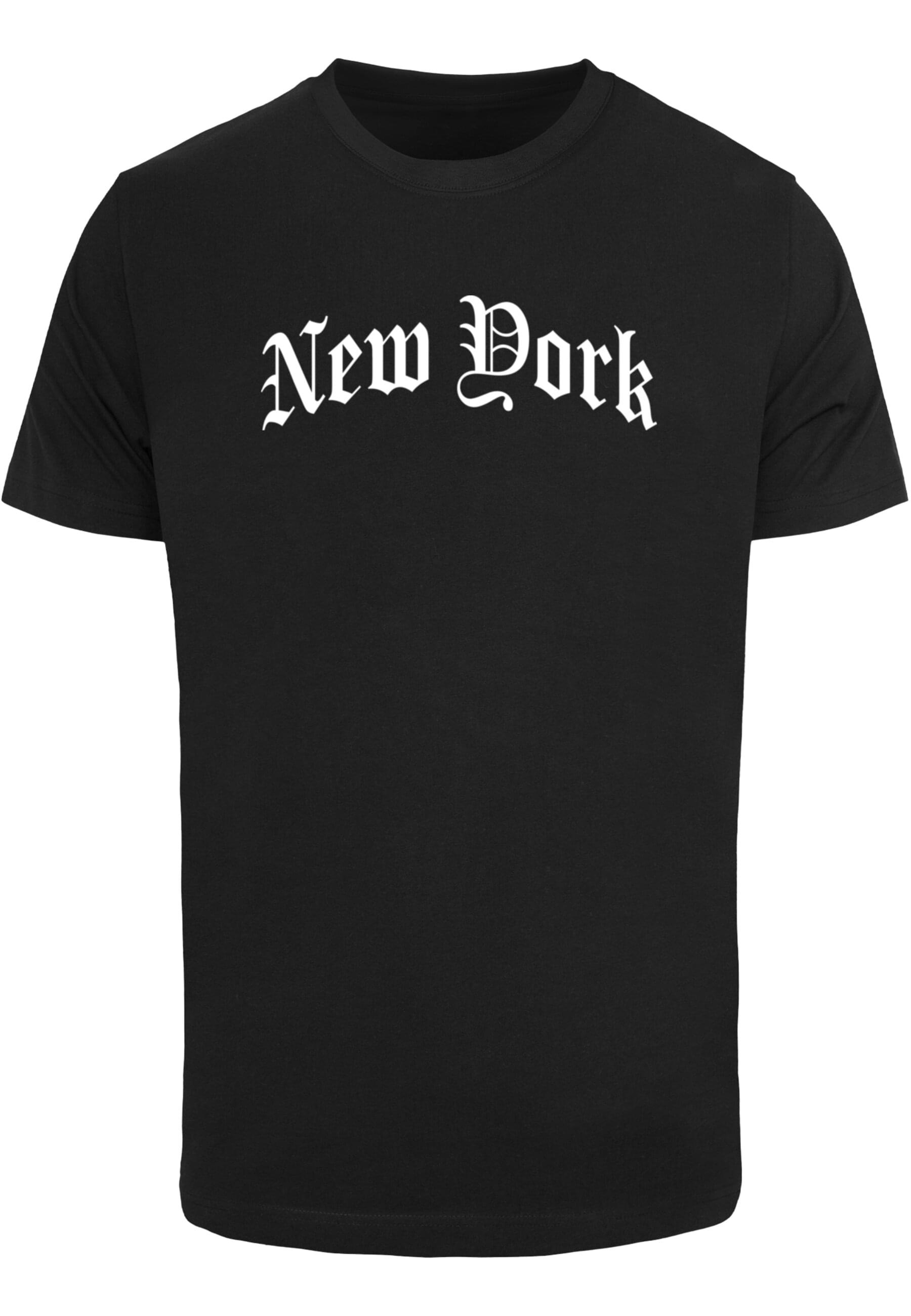 MisterTee T-Shirt "MisterTee Herren New York Wording Tee" günstig online kaufen