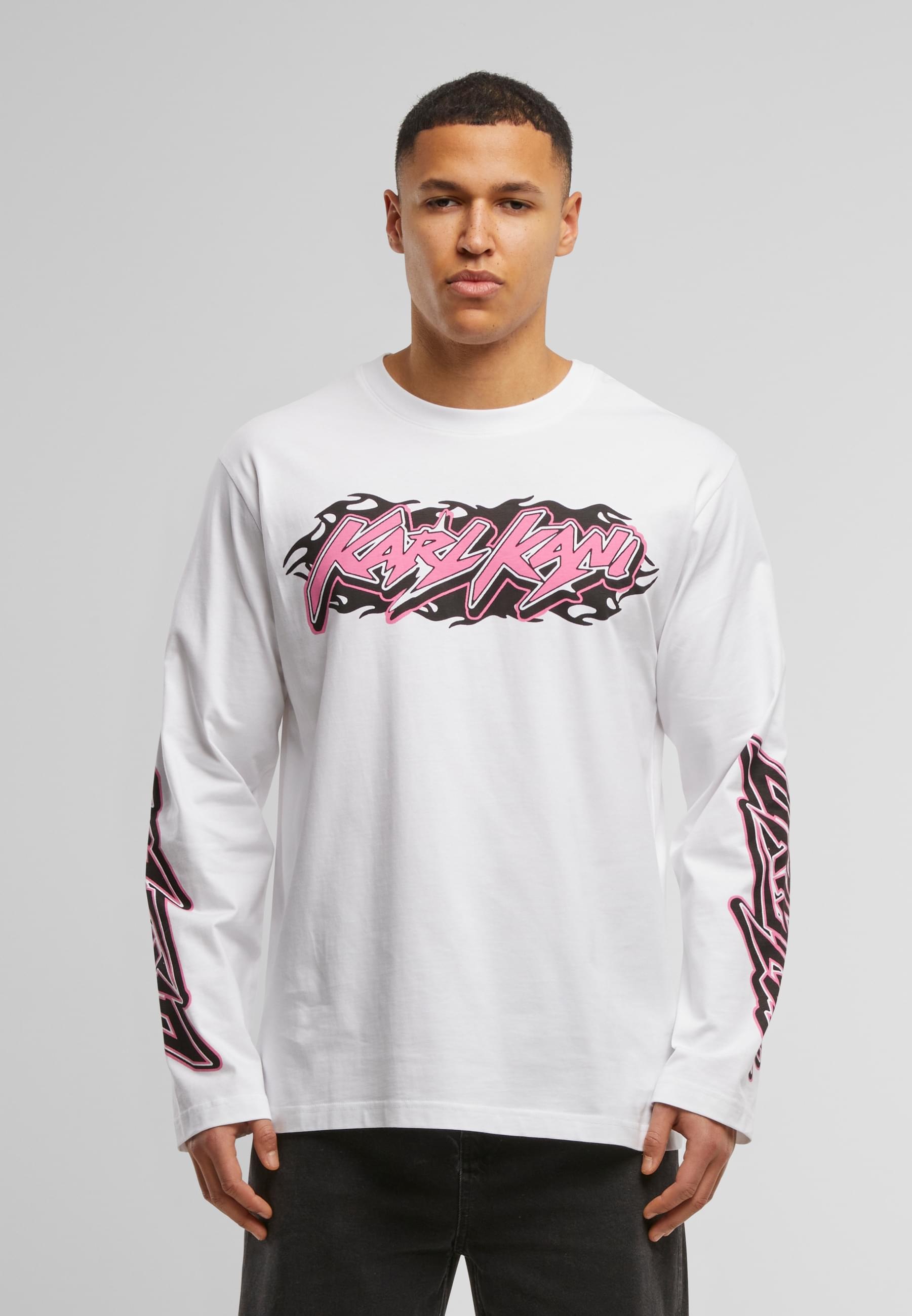Karl Kani Longsleeve »Karl Kani Woven Signature Kani Heat LS«, (1 tlg.)