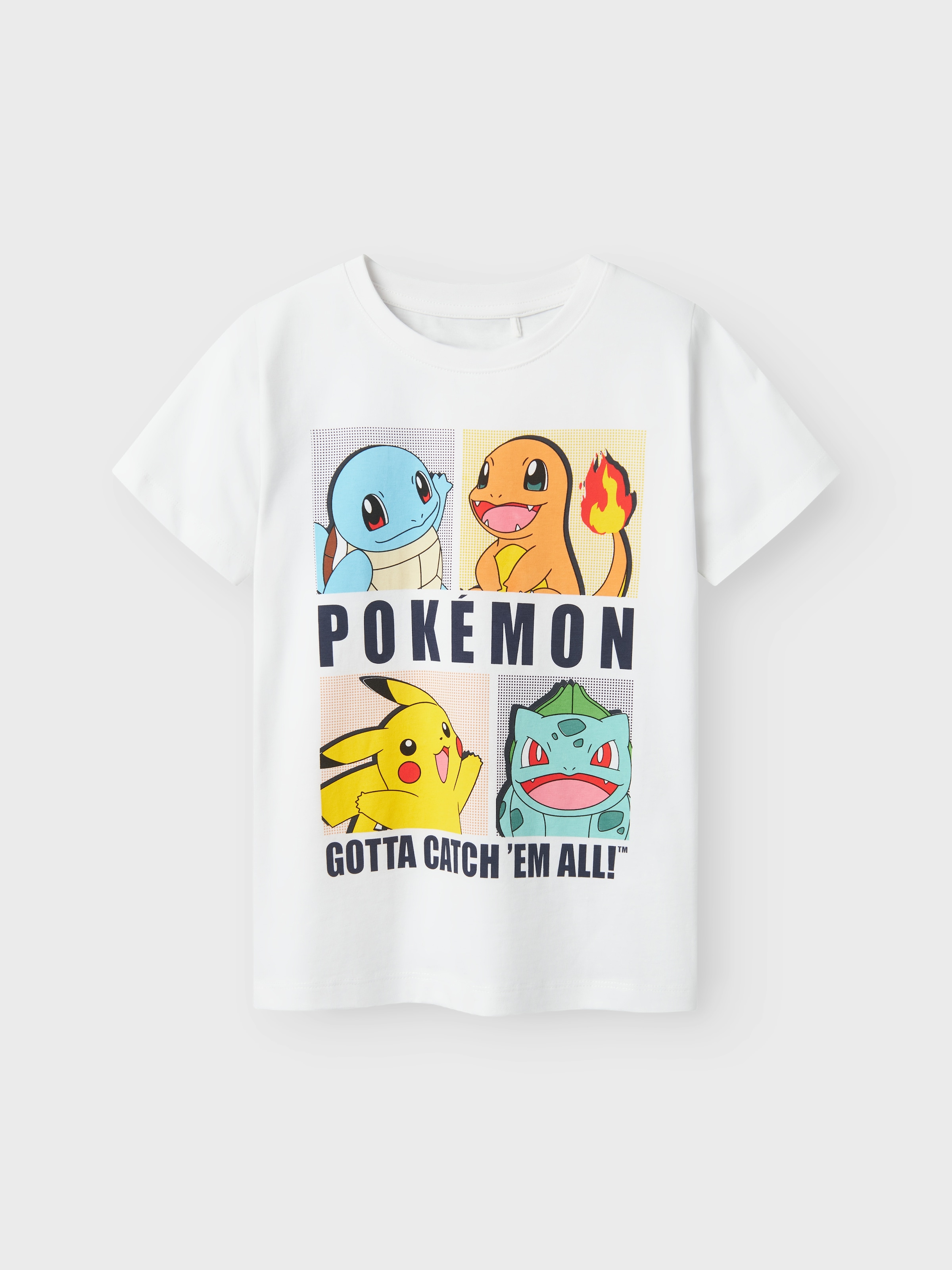 Name It T-Shirt »NKMDAZZ POKEMON NREG SS TOP BOX NOOS SKY«, mit großem Pokémon-Frontmotiv