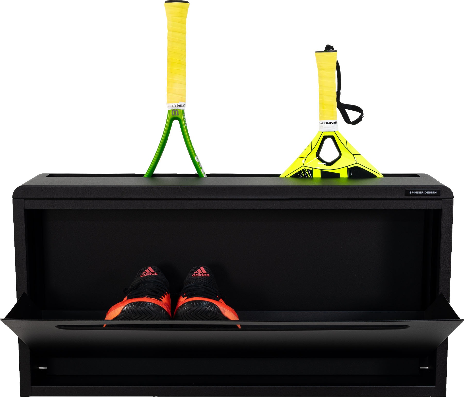 Spinder Design Schuhschrank »LUIGI«, Stahlschuhschrank mit Fach