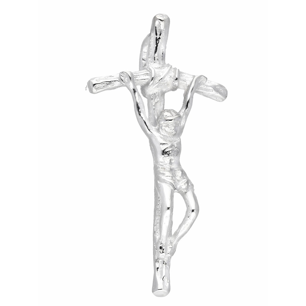 Adelia´s Kettenanhänger »925 Silber Kreuz Anhänger Korpus« Silberschmuck für Damen & Herren