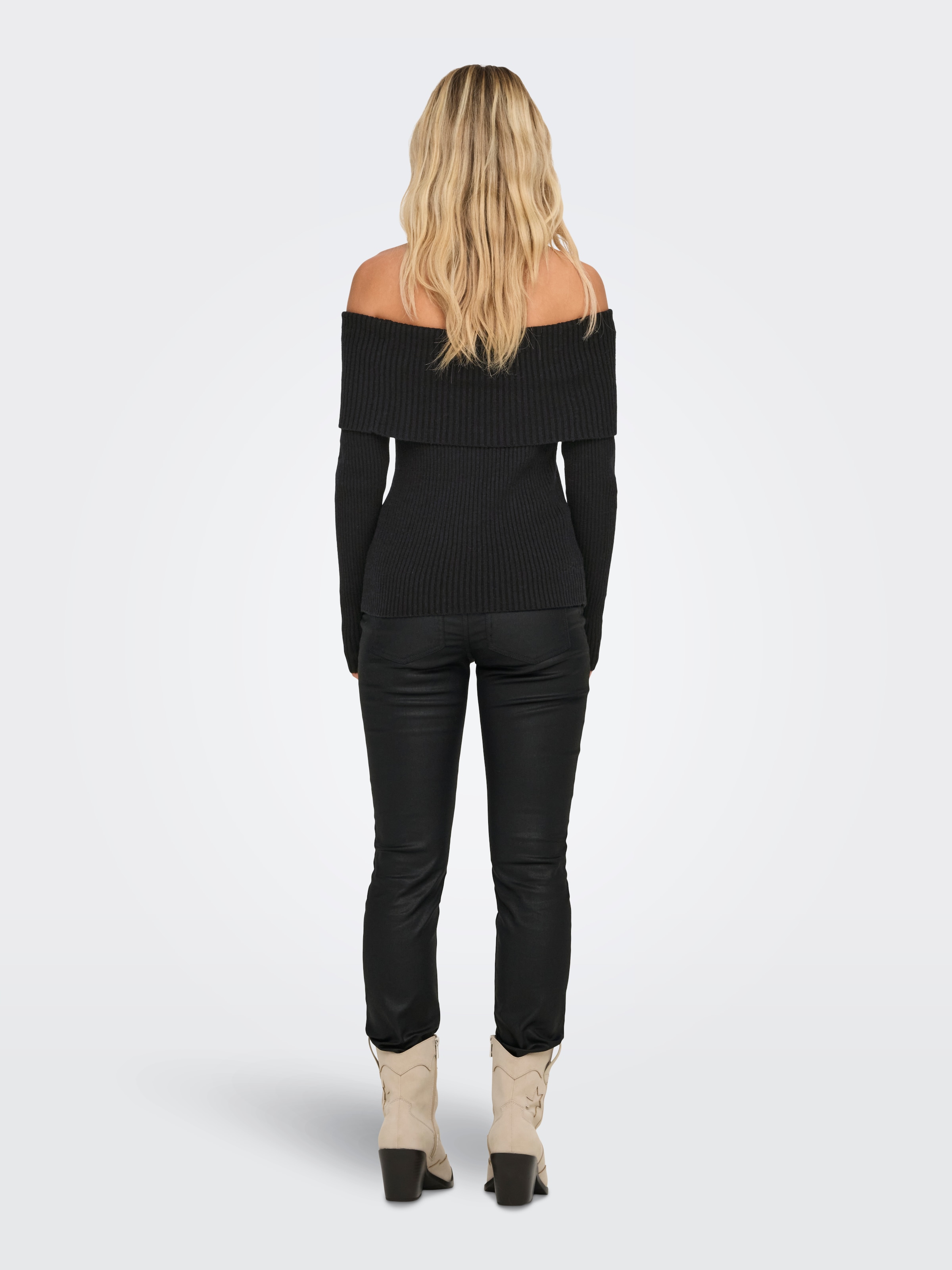 ONLY Strickpullover »ONLKATIA LS OFF SHOULDER KNT«
