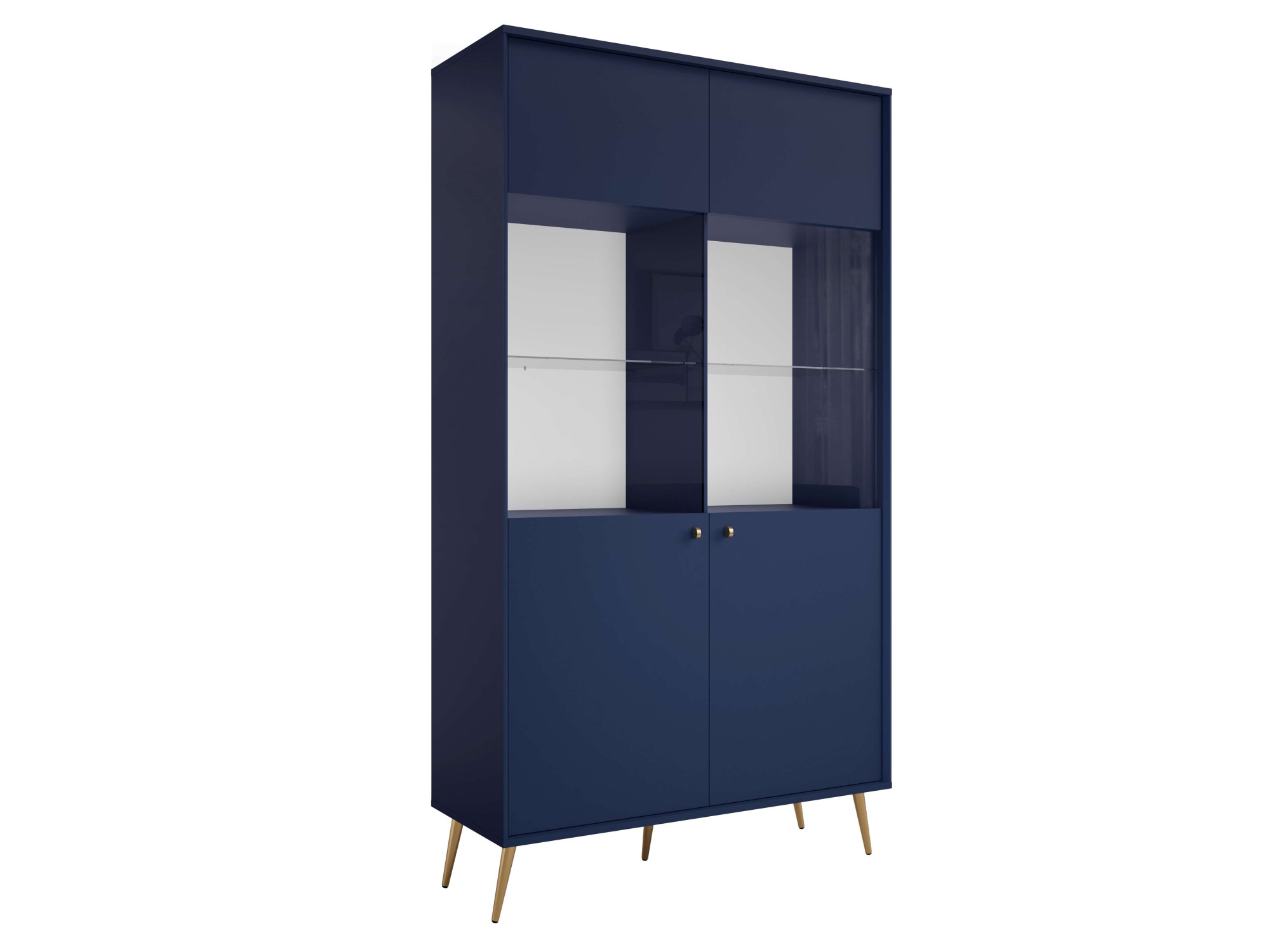 Home affaire Vitrine "ROMILDA Glasvitrine mit viel Stauraum, Maße B/T/H: 10 günstig online kaufen