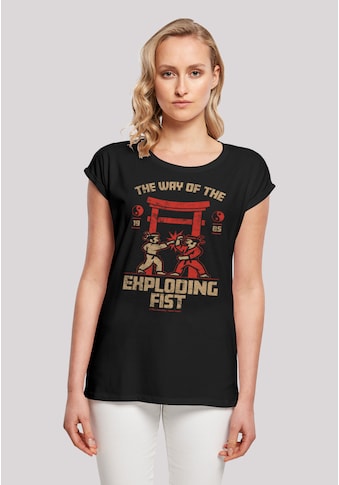 T-Shirt »Retro Gaming The Way of the Exploding Fist«