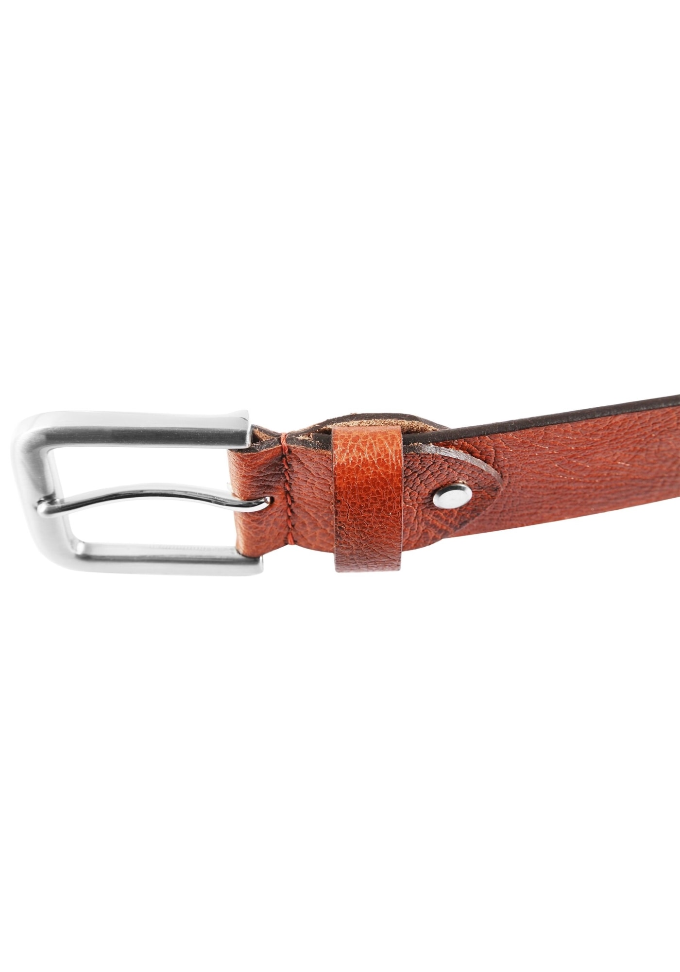 Leonardo Verrelli Ledergürtel »90 cm - 140 cm (Bundweite) in braun aus 100% Echtleder, kürzbar,«
