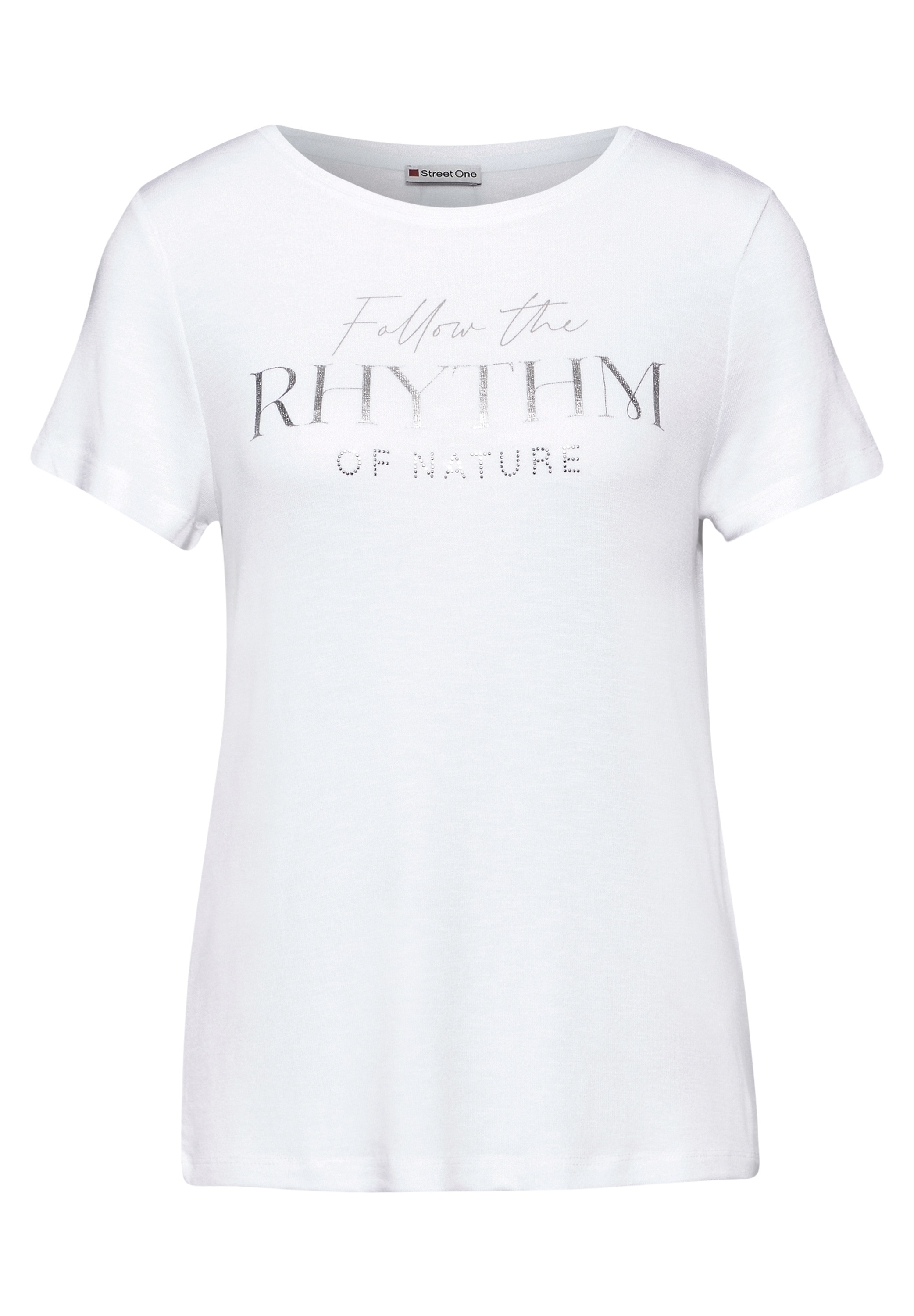 STREET ONE T-Shirt, mit Rundhalsausschnitt