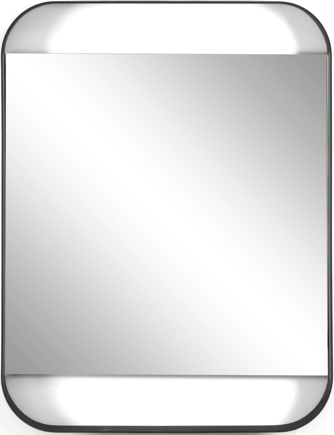 Wandspiegel »REX MIRROR Spiegel - Schwarz«, Metall, Breite 46 cm