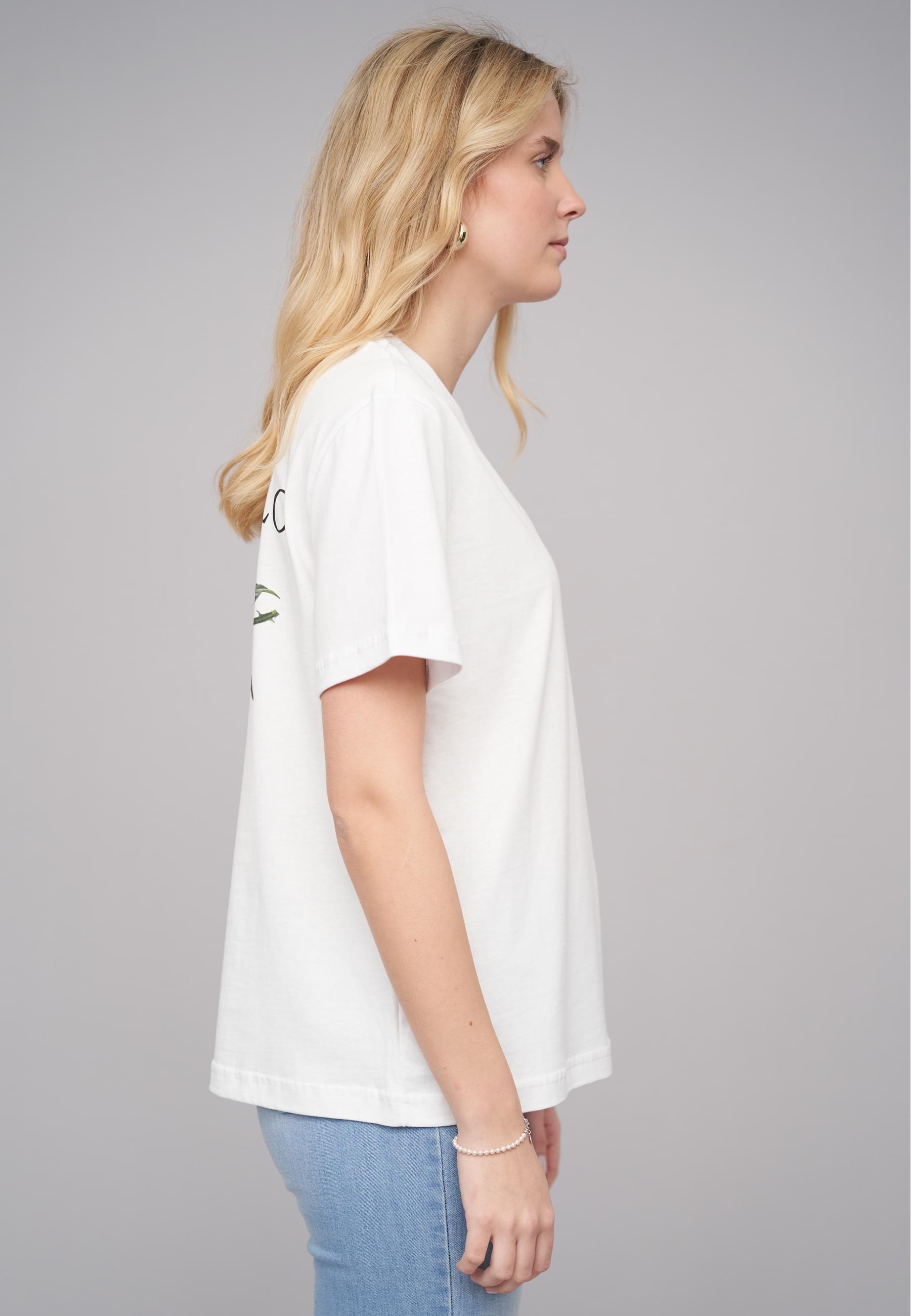 CLOUD 5IVE T-Shirt »CLOUD 5IVE Ladies 77 Limoncello White Tee« 1 Stk.