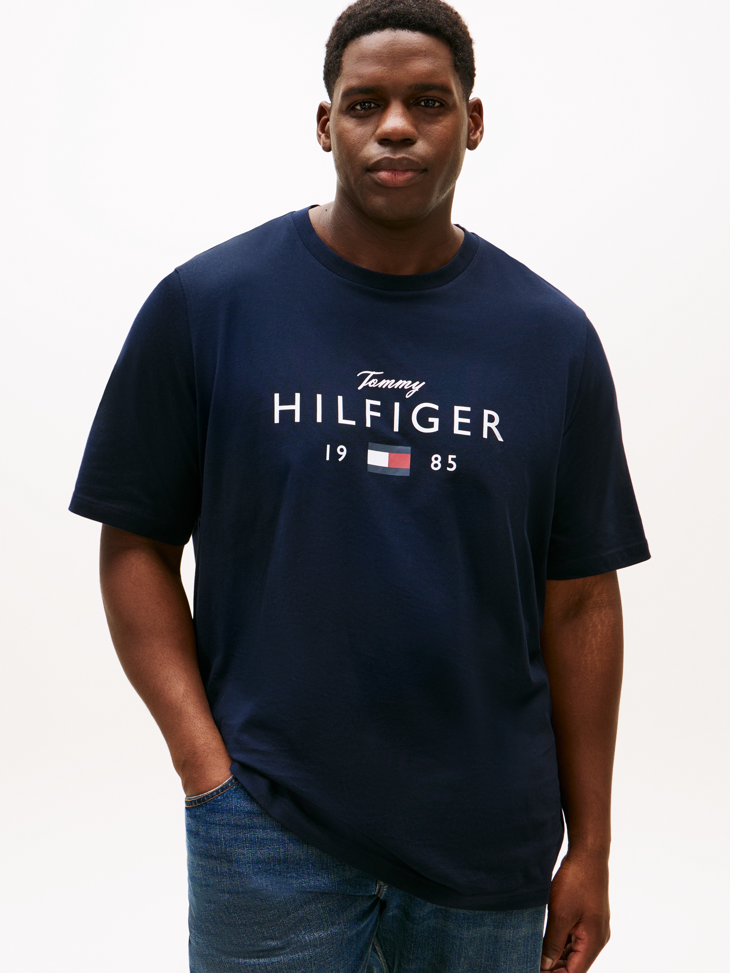 Tommy Hilfiger Big & Tall T-Shirt "BT-BRAND LOVE BIG HILFIGER" Rundhals, no günstig online kaufen