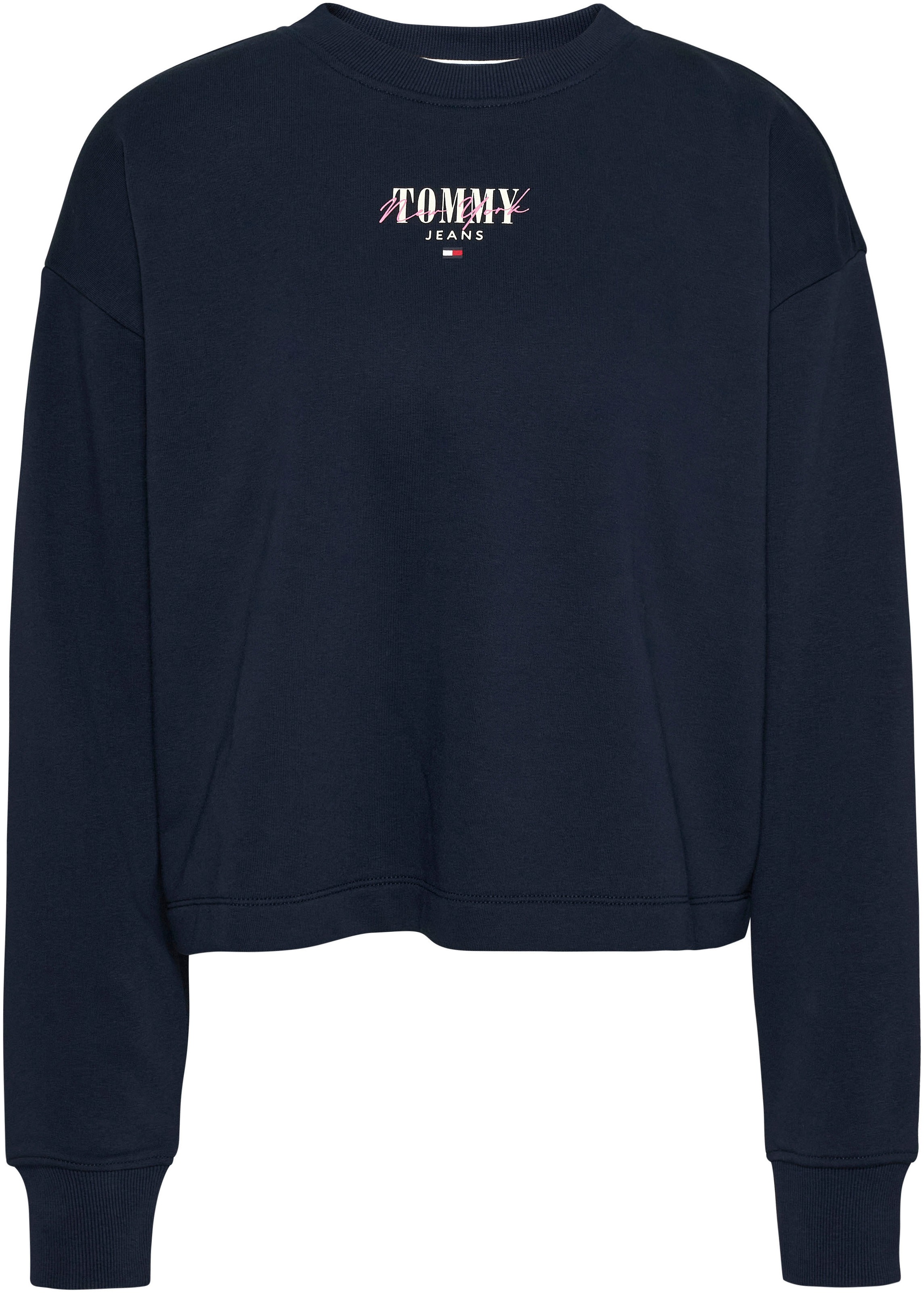 Tommy Jeans Sweatshirt »TJW RLX ESSENTIAL LOGO CREW EXT«, mit Tommy Jeans  Logo-Schriftzug kaufen | BAUR