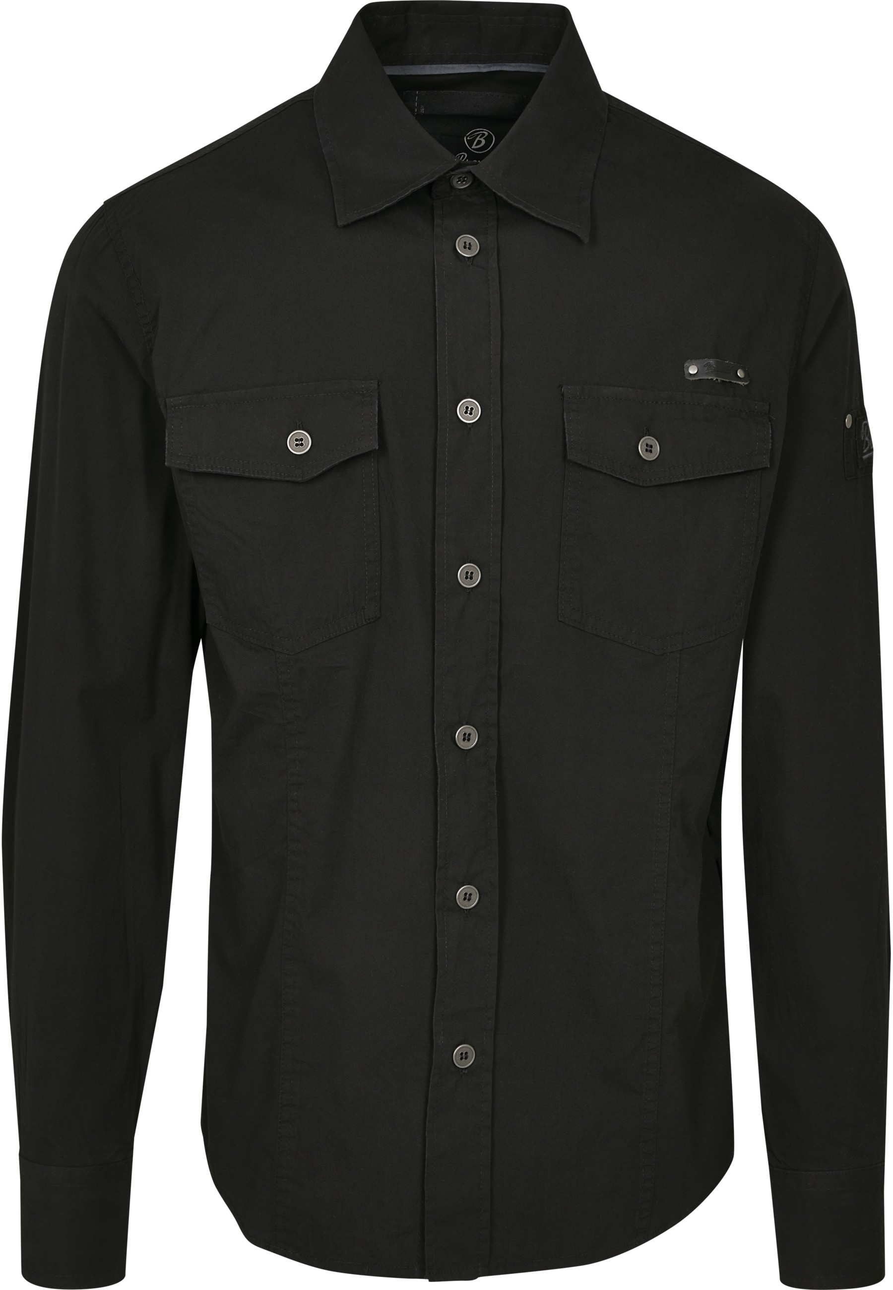 Brandit Langarmhemd "Brandit Herren Slim Worker Shirt" 1 Stk.