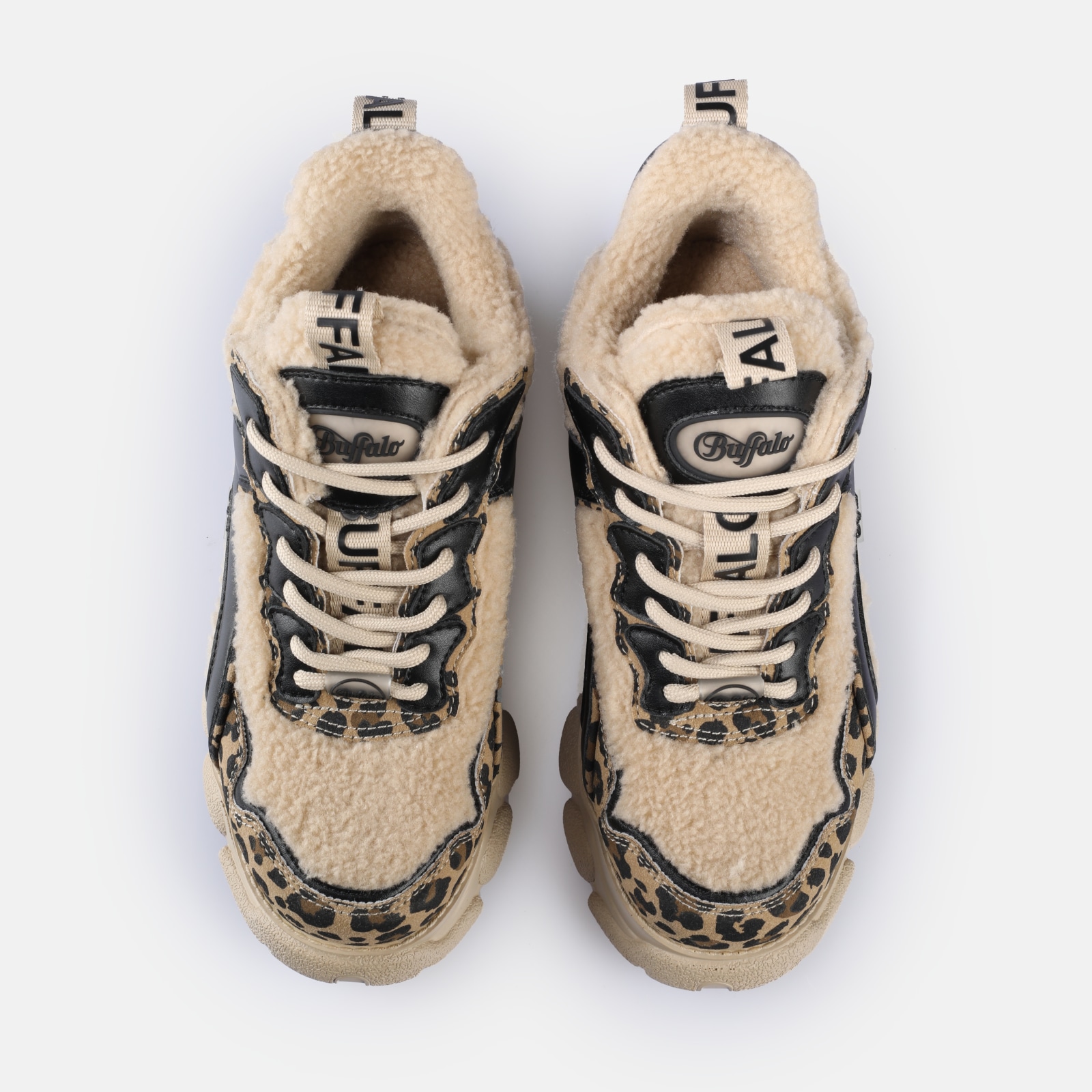 Buffalo Plateausneaker »CLD CHAI WARM«  Freizeitsneaker, Schnürschuh, Halbschuh mit Logoschriftzug