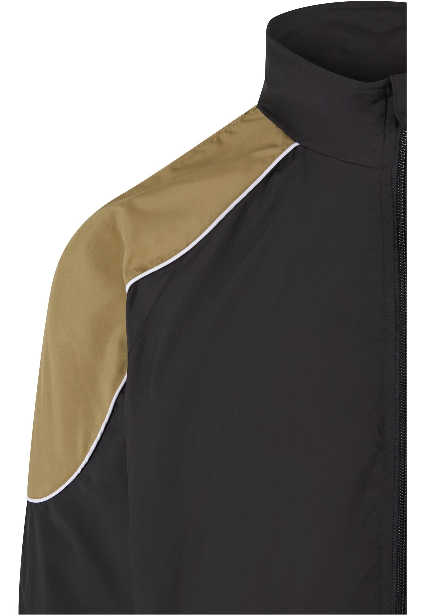 URBAN CLASSICS Trainingsjacke »Urban Classics Herren Piped Track Jacket« 1 Stk. tlg. ohne Kapuze